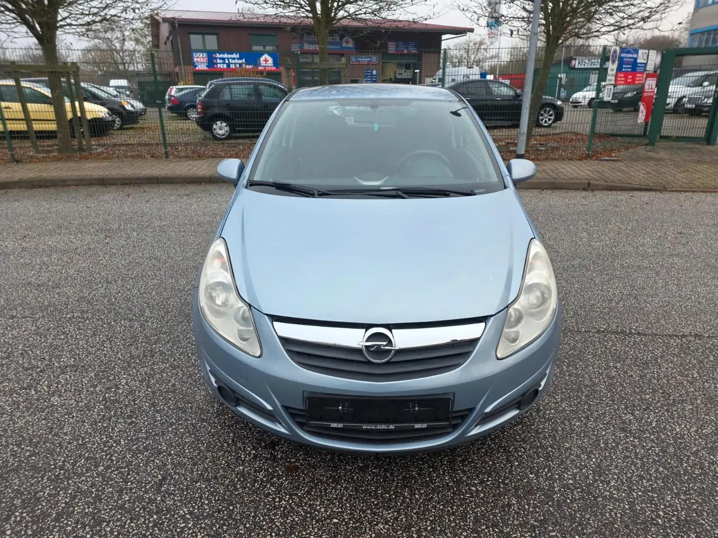 Opel Corsa D Edition-1HAND-KLIMA-78Tkm-TÜV NEU Bleu - 2
