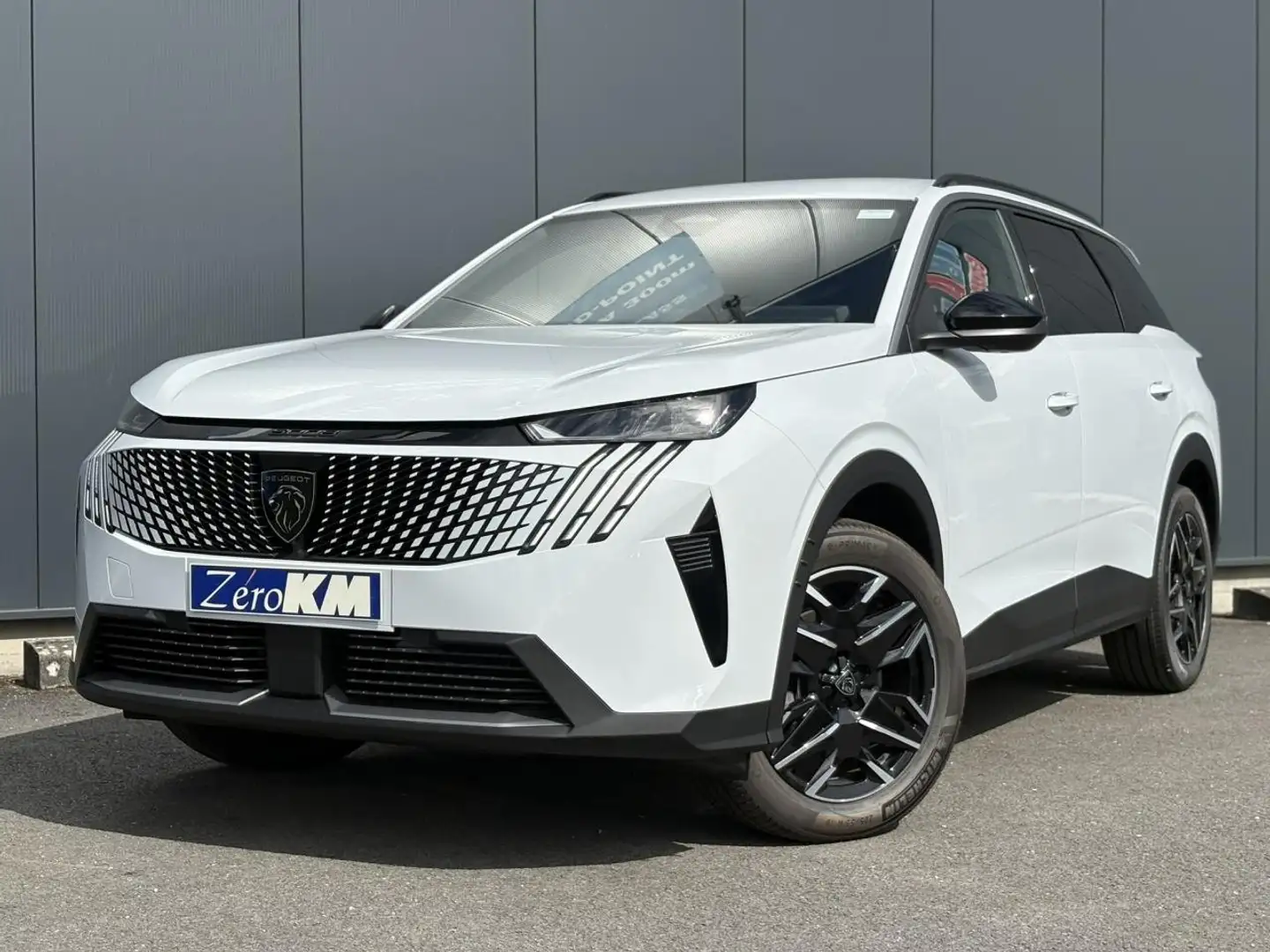 Peugeot 5008 Hybrid 145 e-DSC6 Allure 7 places, avec Apple Car  Blanc - 2