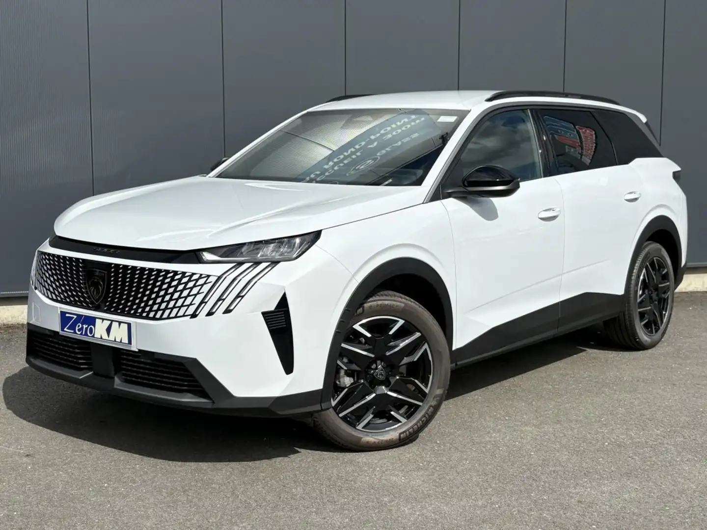 Peugeot 5008 Hybrid 145 e-DSC6 Allure 7 places, avec Apple Car  Blanc - 1