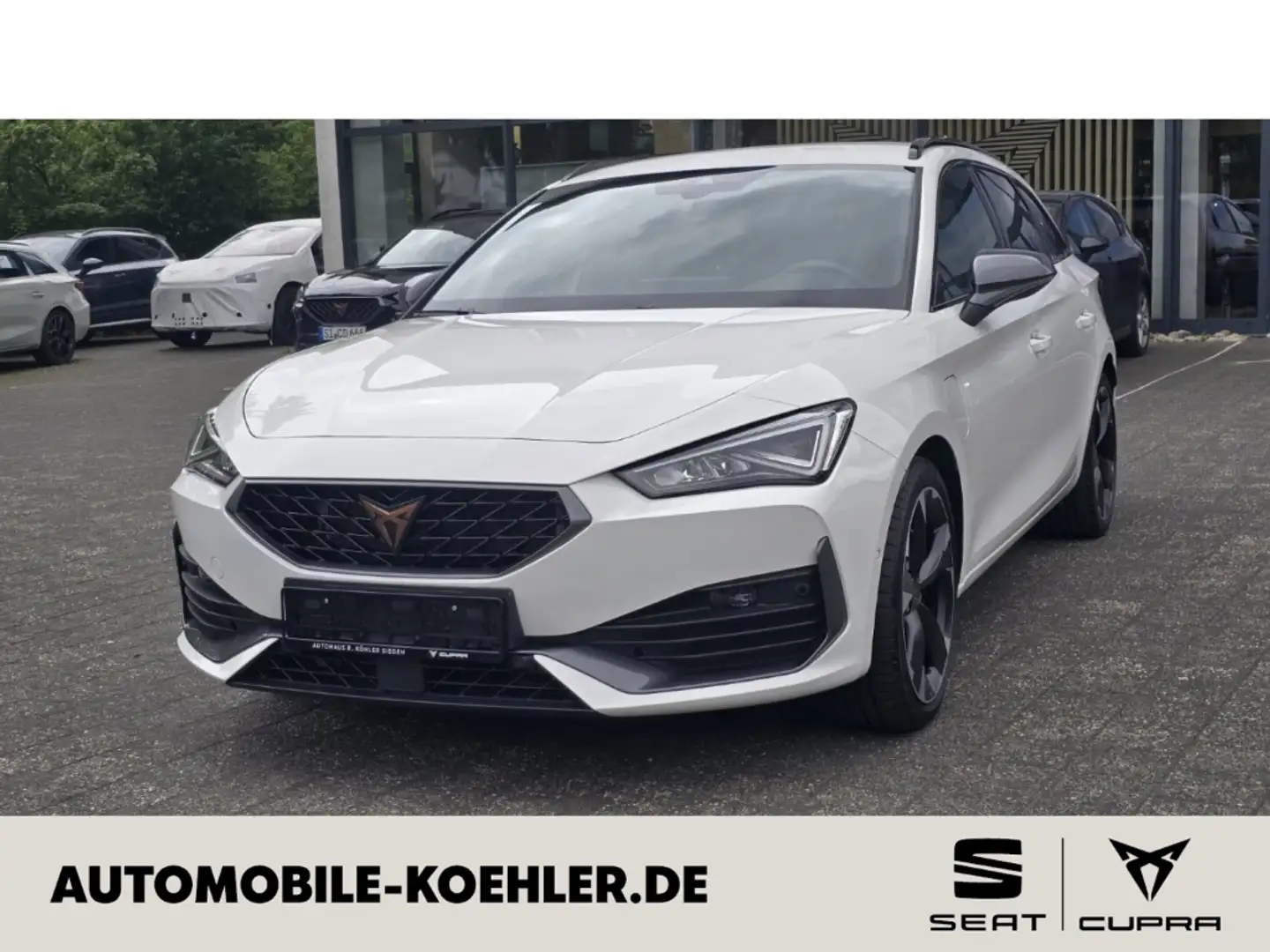 CUPRA Leon Sportstourer 1.4 e-HYBRID Kamera Sitzheizung Navi Weiß - 1