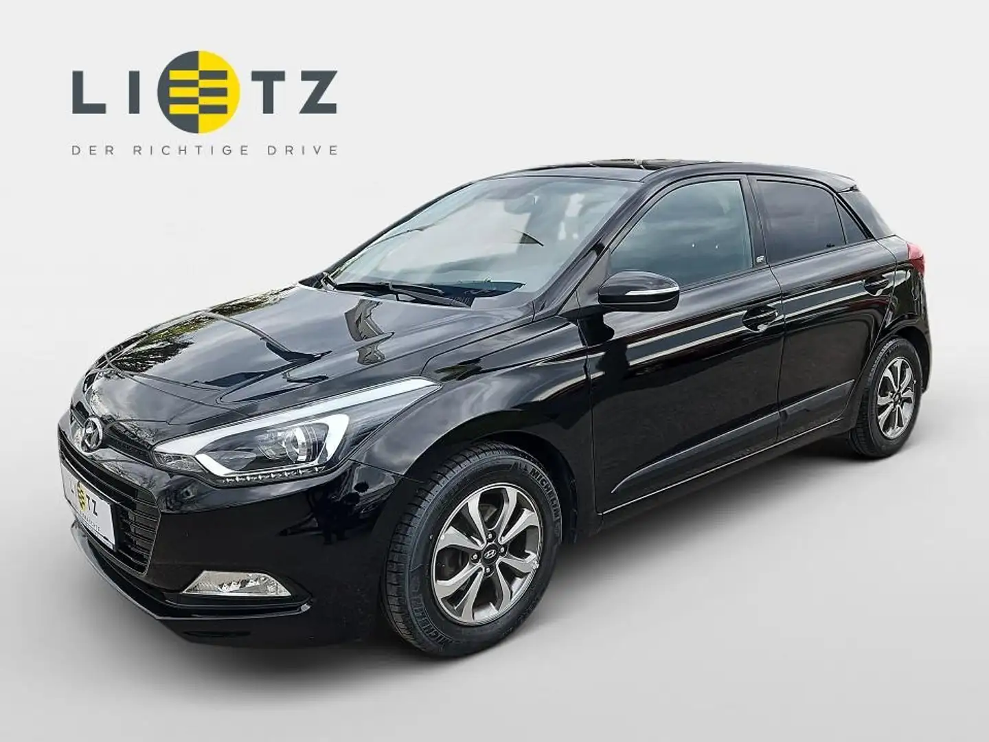Hyundai i20 1,25 GO! PLUS Schwarz - 1