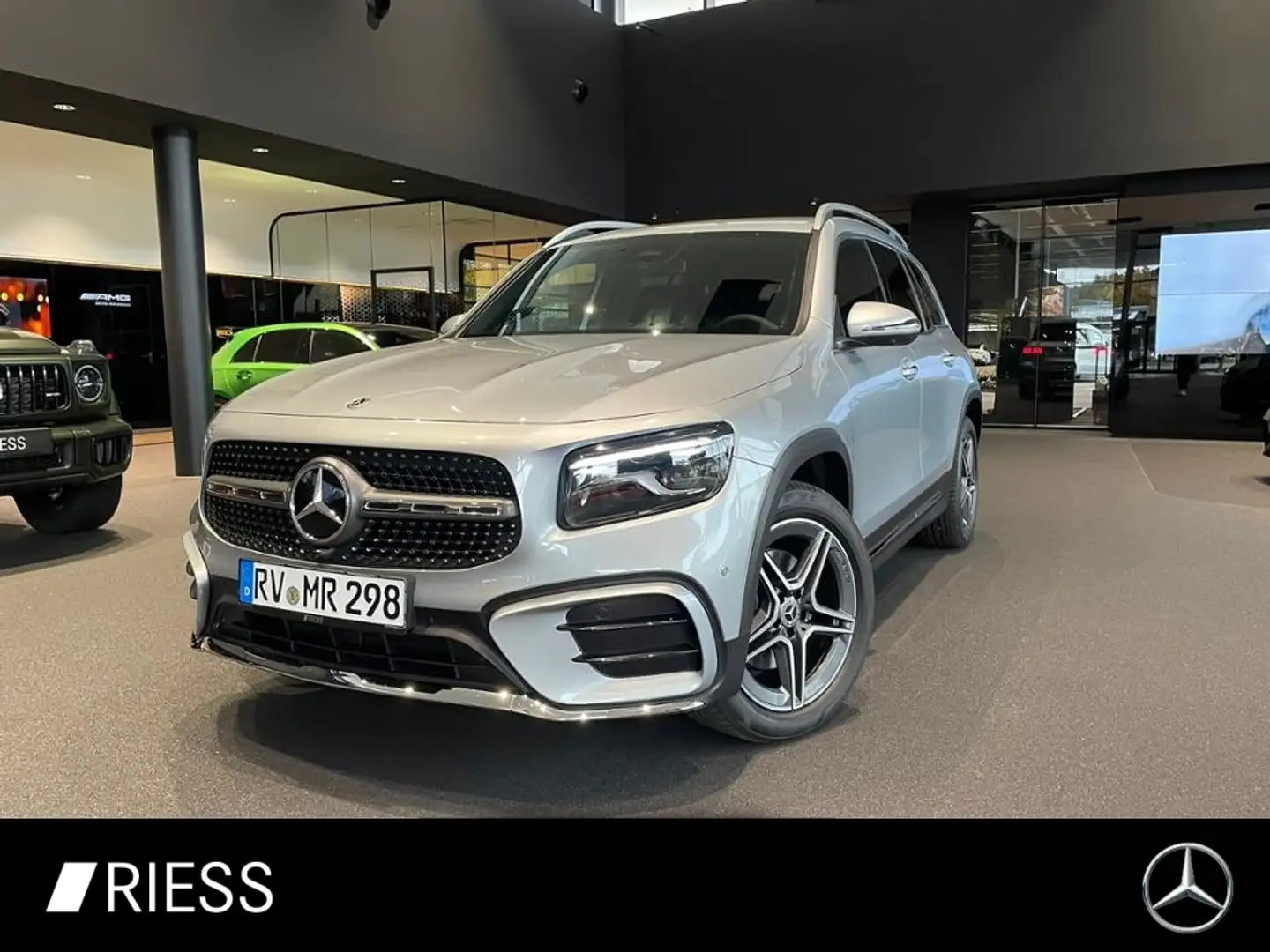Mercedes-Benz GLB 200 d AMG+AHK+DISTRONIC+MULTIBEAM+KEYLESS+ Silber - 1