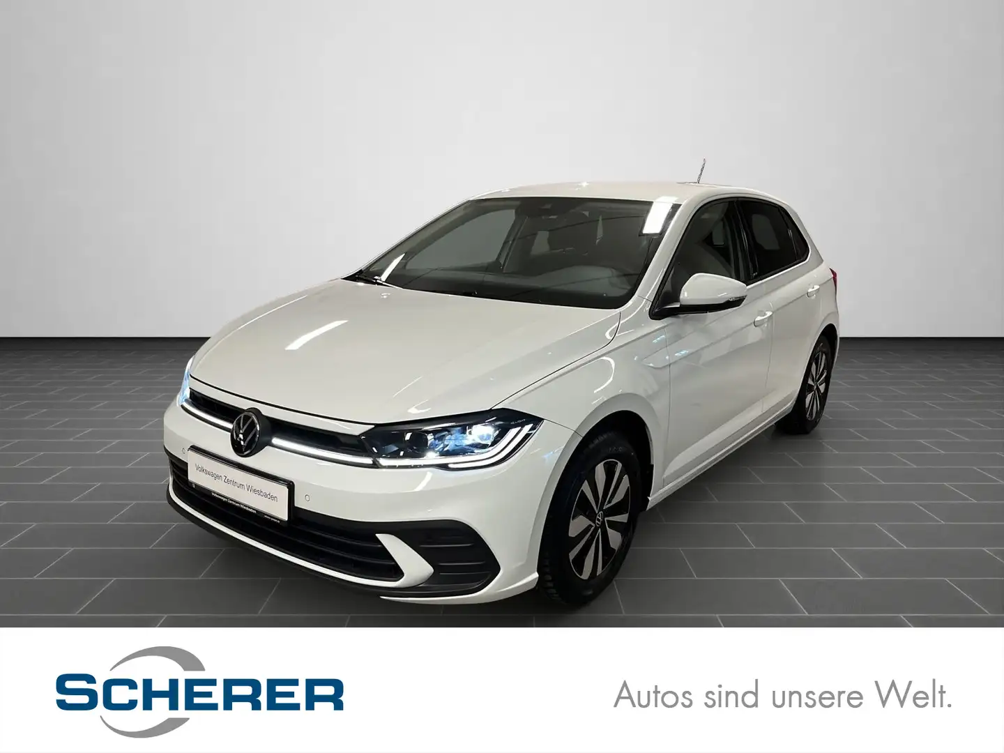 Volkswagen Polo 1.0 TSI Move IQ-Light, Climatronic, ACC, Ka Weiß - 1