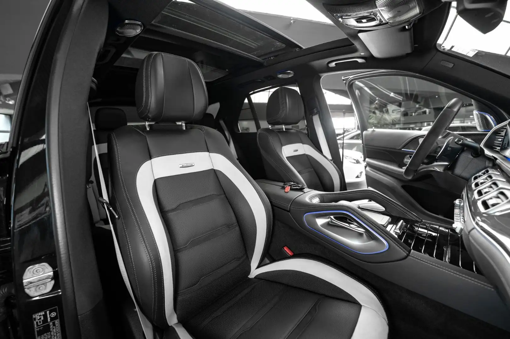 Mercedes-Benz GLE 63 AMG GLE 63 S AMG 4M+ #NP:170€ #CARBON #3D-BURMESTER Schwarz - 2