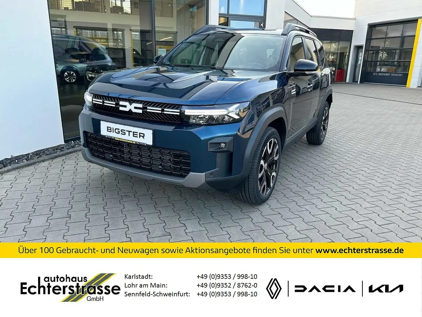 Dacia Bigster Journey HYBRID 155 +19Z+360°+LKH Modrá - 1