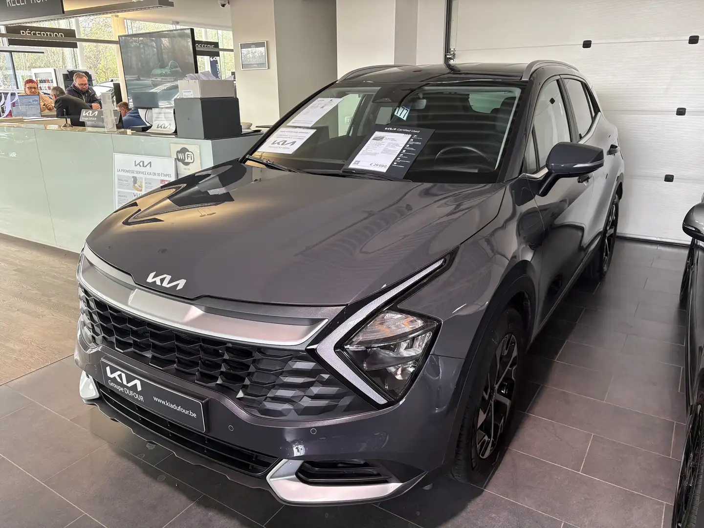 Kia Sportage Inspire 1.6 TGDI 6MT Gris - 1