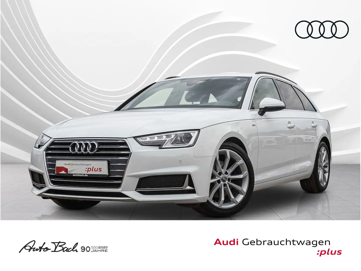 Audi A4 S line 35TFSI Xenon EPH AHK Weiß - 1