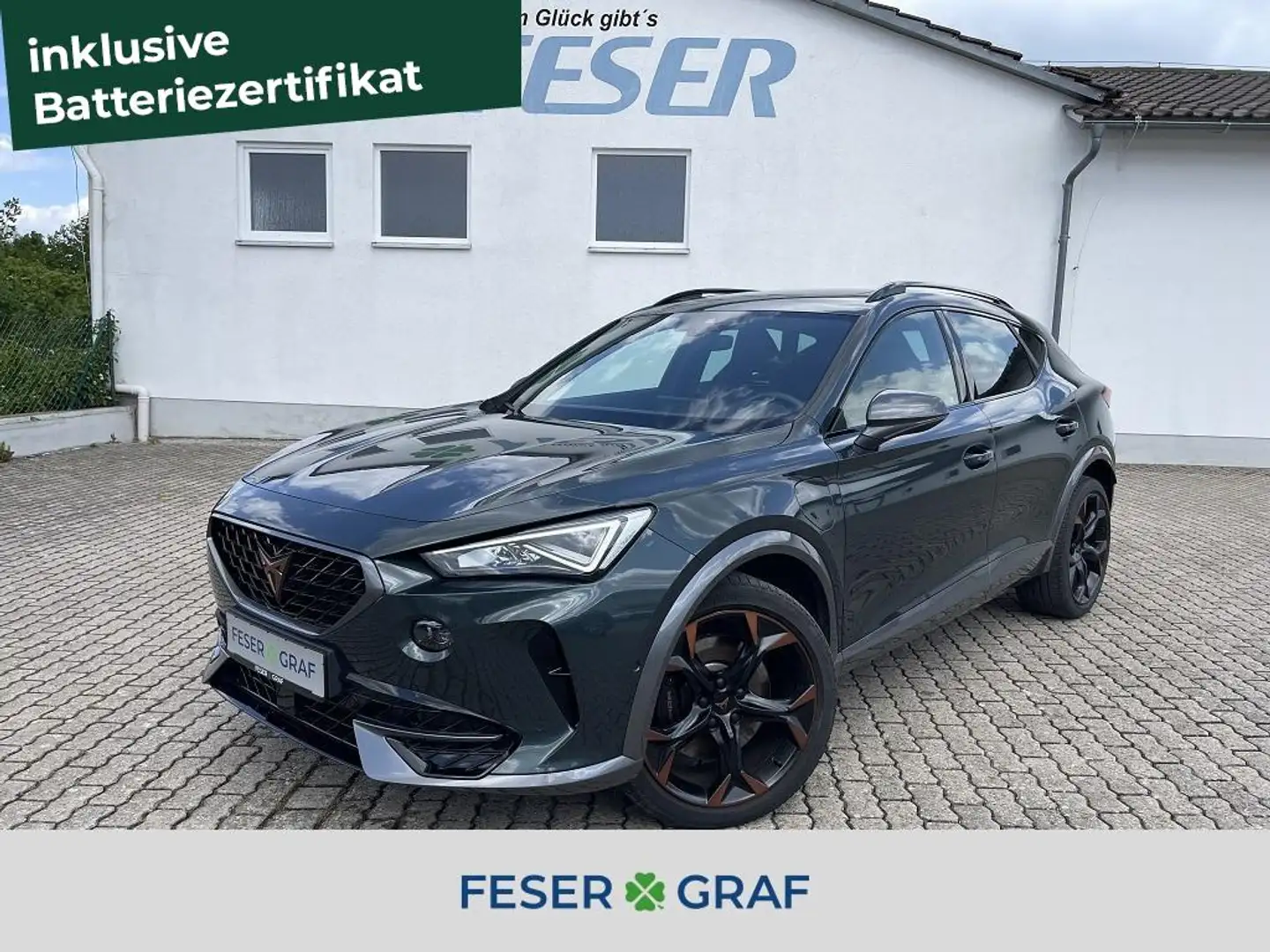 CUPRA Formentor VZ 1.4 e-Hybrid ACC AHK eHECK eSITZ PANO Grün - 1