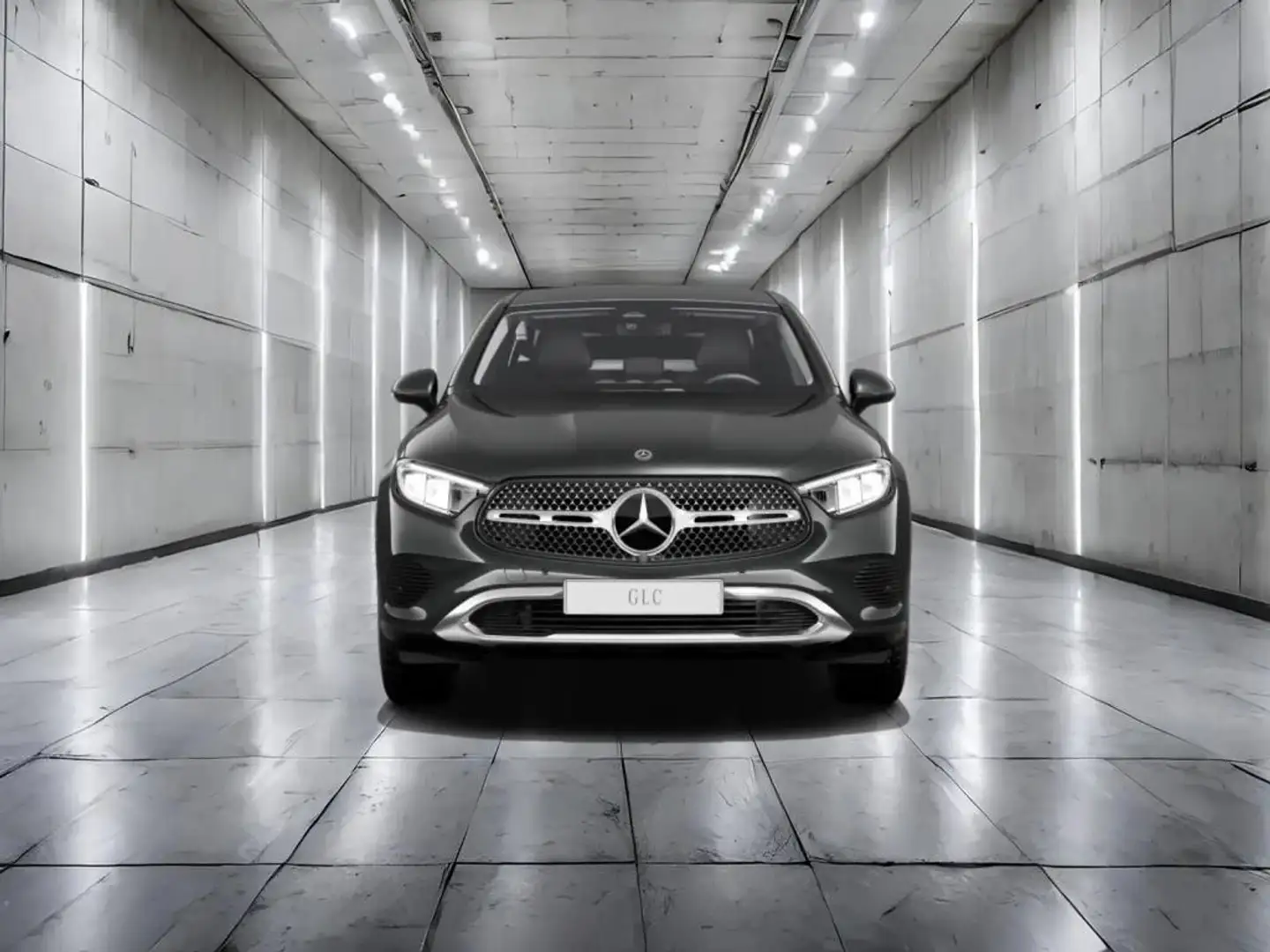 Mercedes-Benz GLC 300 e 4M Coupé +AVANTGARDE+SHZ+MEMORY+NAVI Gris - 2