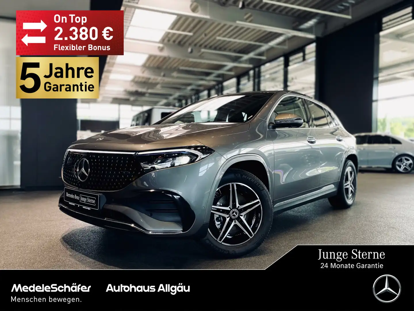 Mercedes-Benz EQA 350 EQA 350 4M AMG 360° Distronic Memory KeylessGO Grau - 1