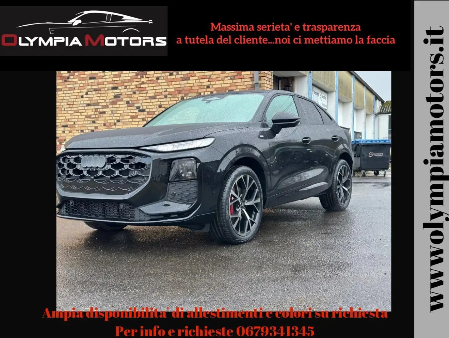 Audi Q3 20 TDI SPB S LINE BLACK TETTO SONOS 20' MATRIX Nero - 1