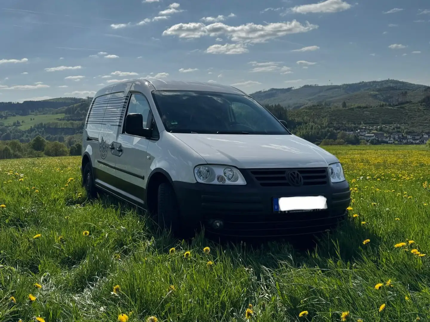 Volkswagen Caddy Caddy 1.9 TDI DPF Maxi Weiß - 1