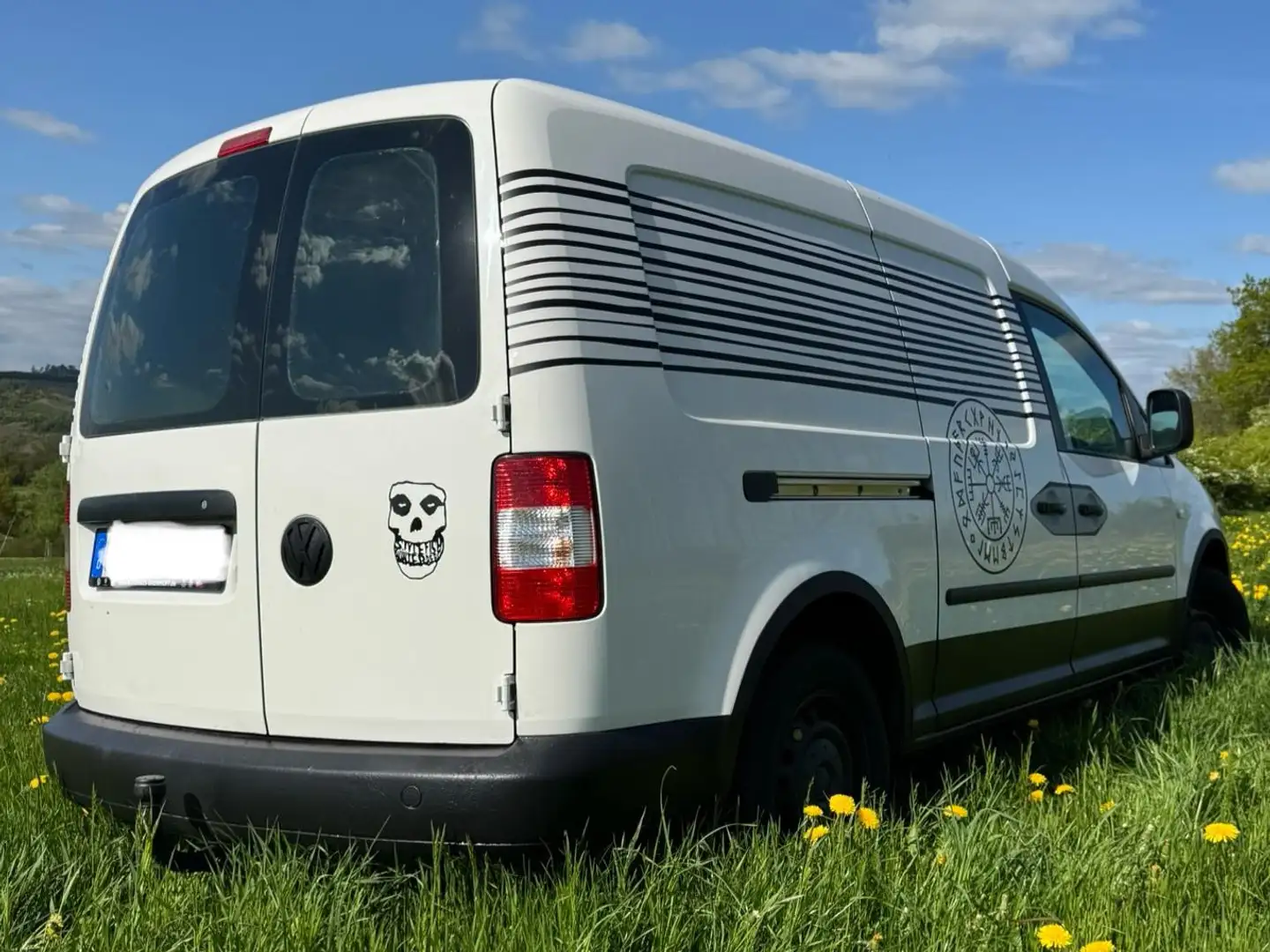 Volkswagen Caddy Caddy 1.9 TDI DPF Maxi Weiß - 2