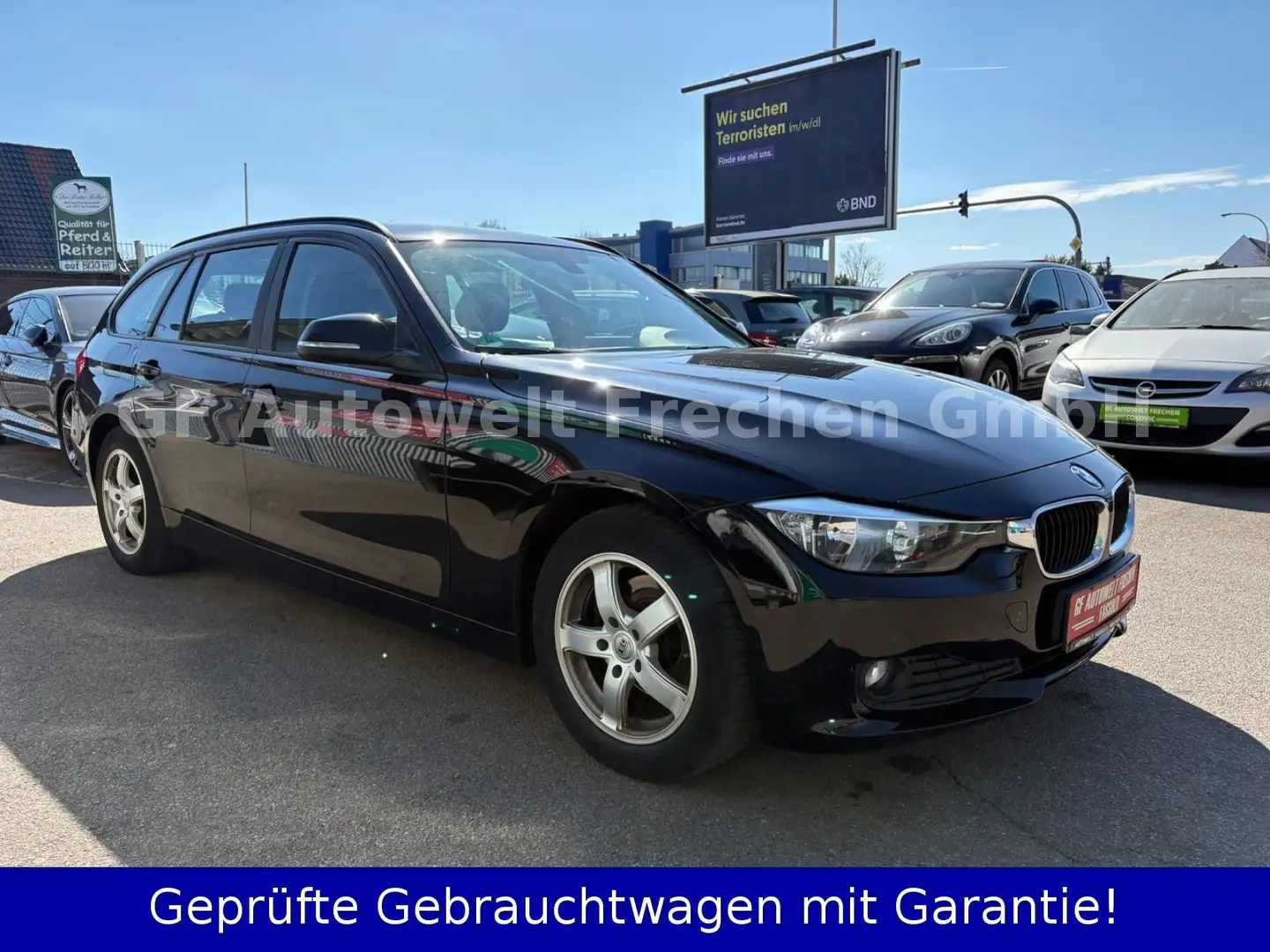 BMW 318 D Touring*TÜV-NEU*NEUER-SERVICE*PDC* Schwarz - 2