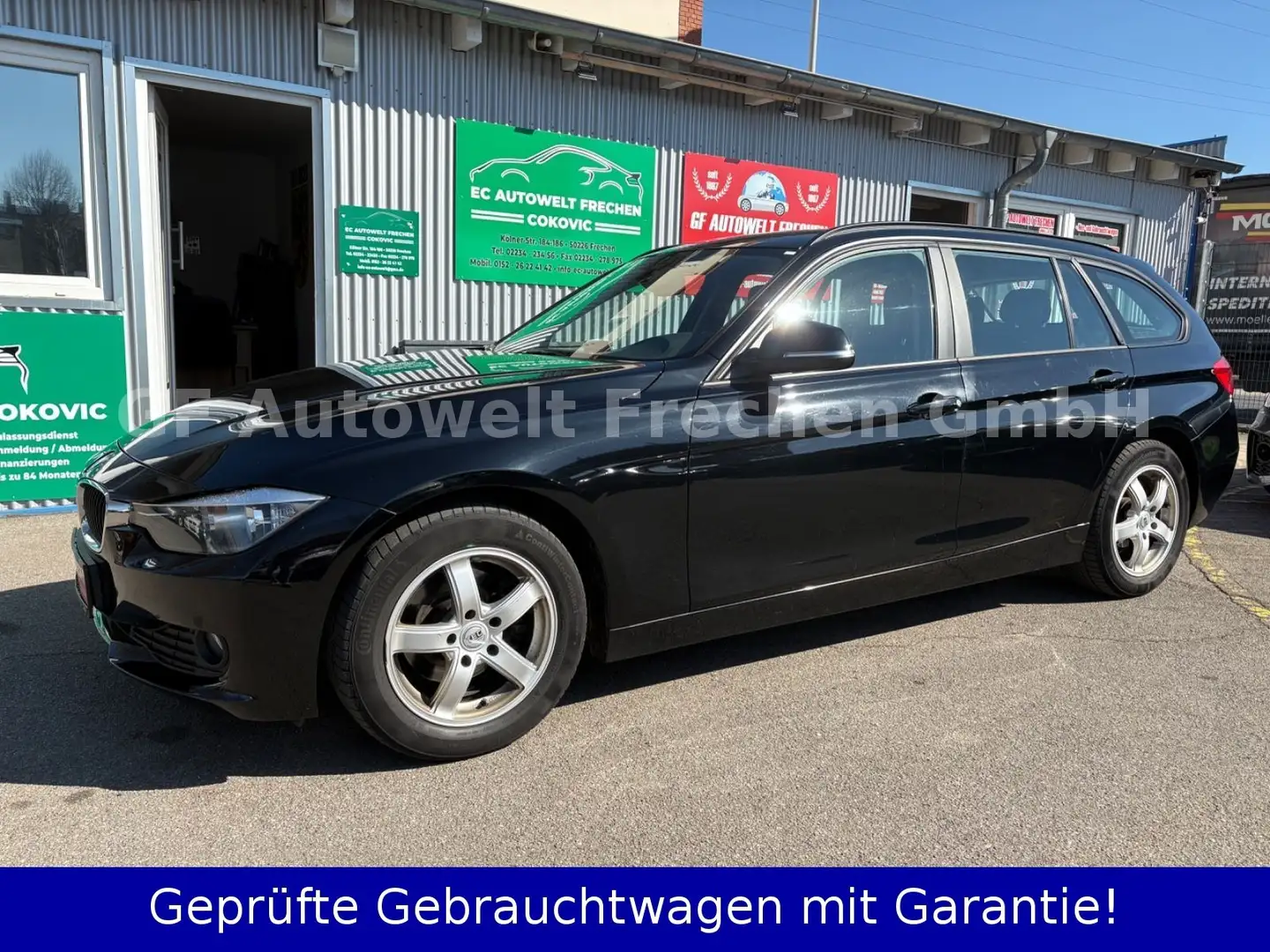 BMW 318 D Touring*TÜV-NEU*NEUER-SERVICE*PDC* Schwarz - 1