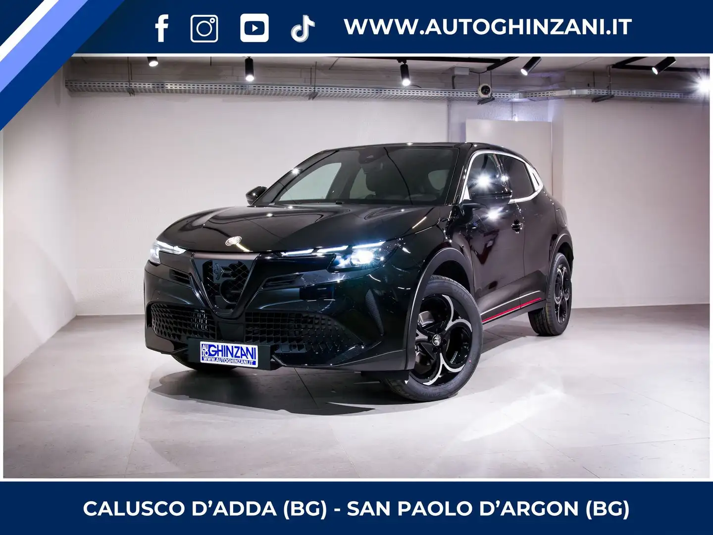 Alfa Romeo Junior 1.2 136 CV Hybrid eDCT6 Speciale - "PREZZO VERO" Noir - 1