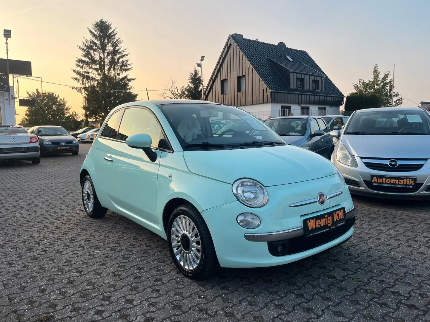 Fiat 500 Fiat 500 Pop+WENIG KM+EURO 6+KLIMA Grün - 1