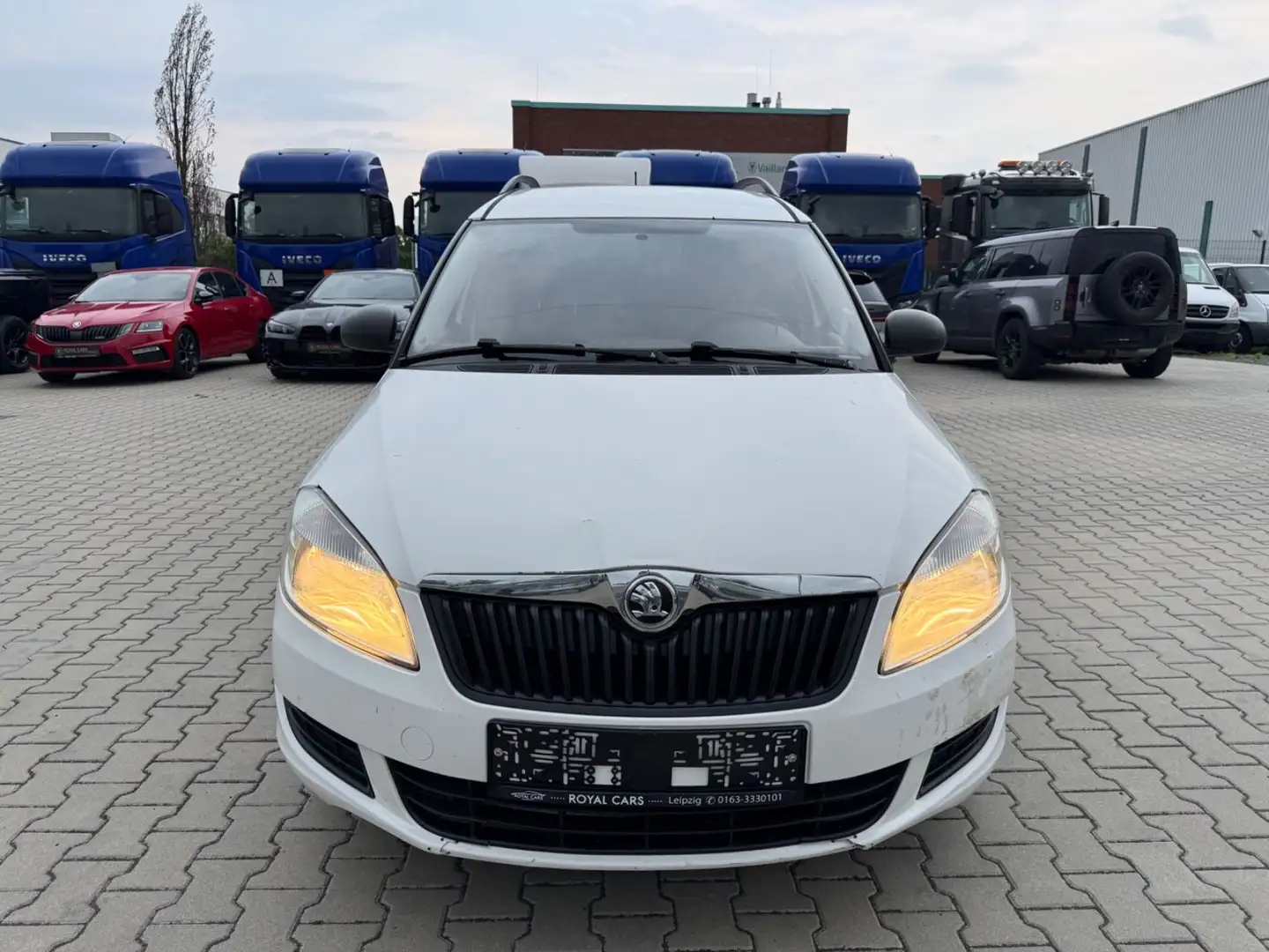 Skoda Praktik 1.6 TDI|Klima|Fahrbereit|LKW-Zulassung| Weiß - 2