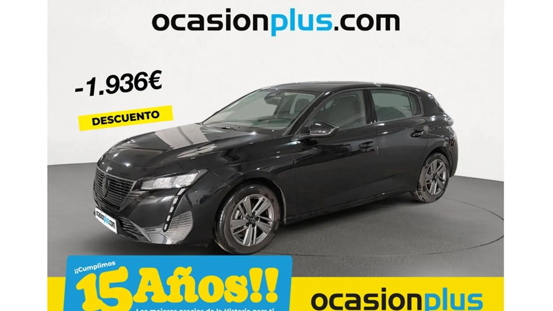 Peugeot 308 1.2 PureTech S&S Active EAT8 130 Negro - 1