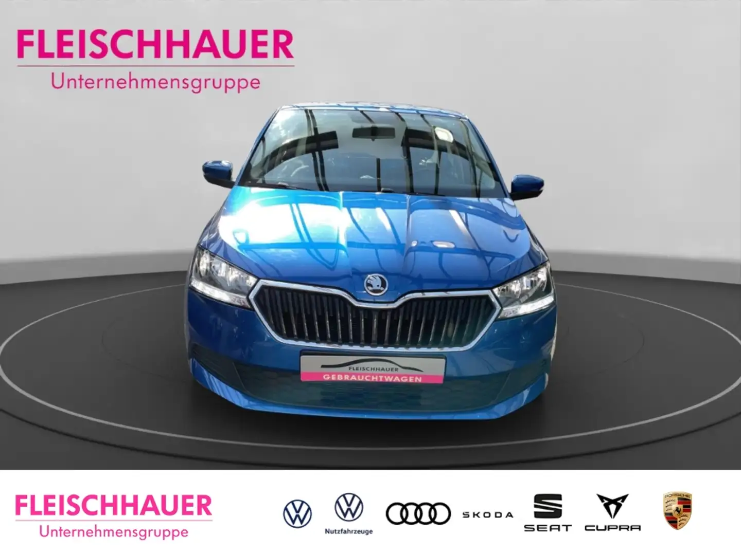 Skoda Fabia 1.0 Cool Plus SHZ Tel.-Vorb. PDC Klima Freisprech Blue - 2