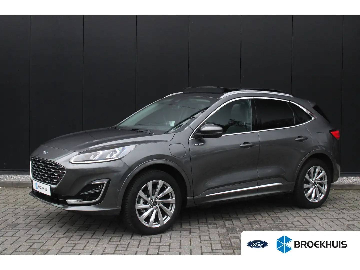Ford Kuga 2.5 PHEV Vignale Wegklap Trekhaak | Pano-dak | Ada Gris - 1