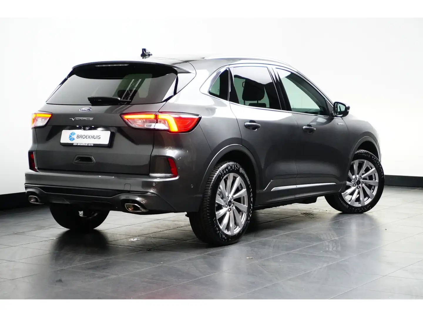 Ford Kuga 2.5 PHEV Vignale Wegklap Trekhaak | Pano-dak | Ada Gris - 2