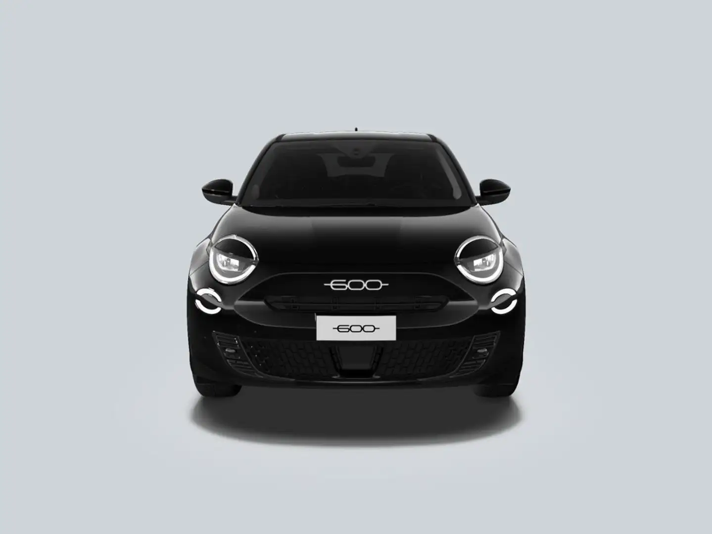 Fiat 600 1.2 Hybrid 110pk Black Edition | Uit voorraad leve Nero - 2