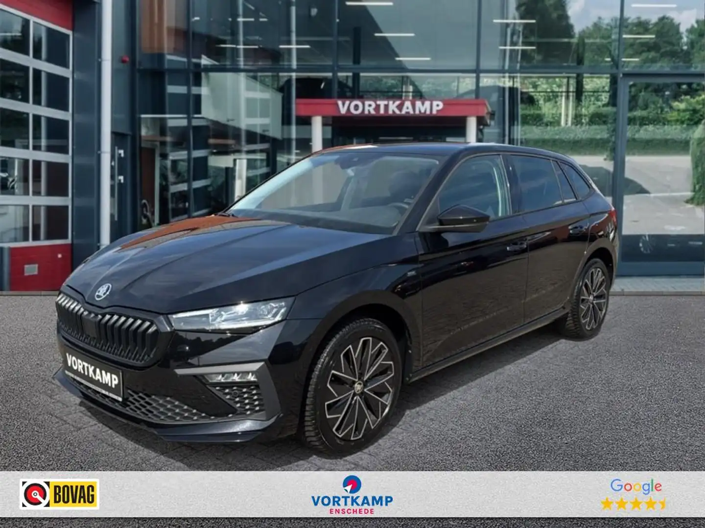 Skoda Scala 1.0 TSI DSG DRIVE CAMERA/NAVI/CARPLAY/STOEL-STUURV Zwart - 1