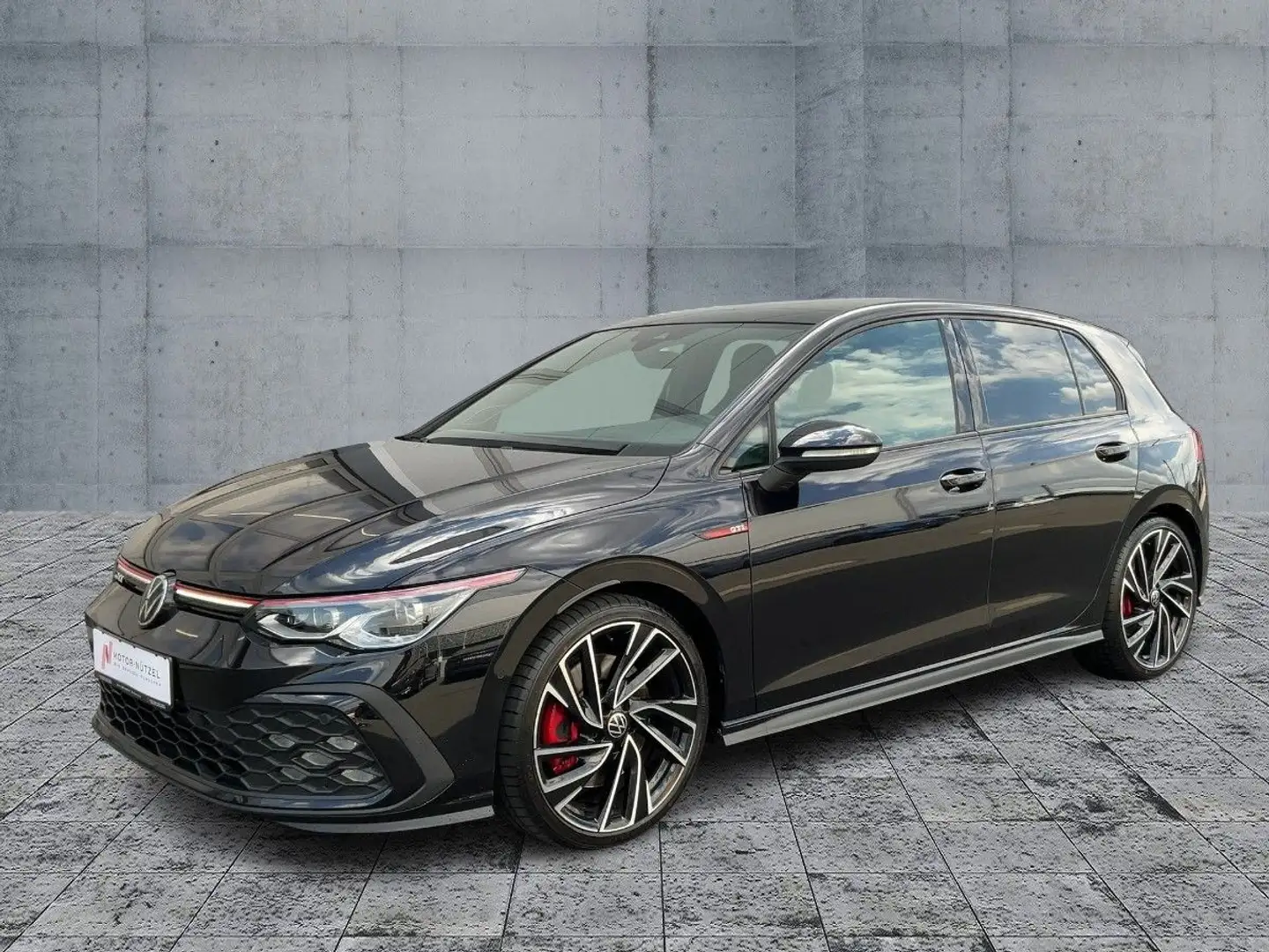 Volkswagen Golf GTI Golf VIII GTI DSG LEDER+MATRIX+NAVI+AHK+PANO+DCC Schwarz - 2