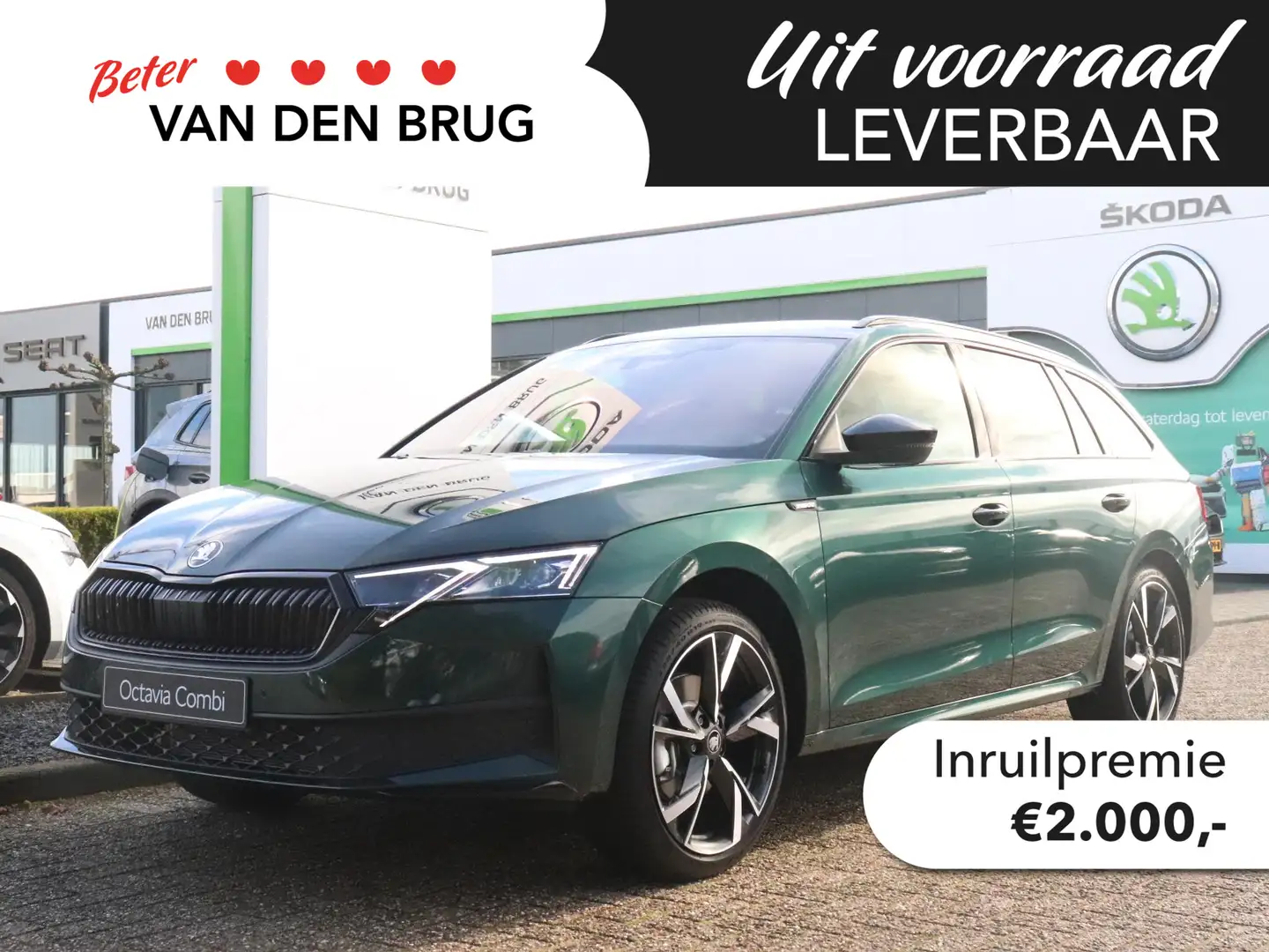 Skoda Octavia combi 1.5 TSI MHEV Business Sportline Tour | Trekh Groen - 1