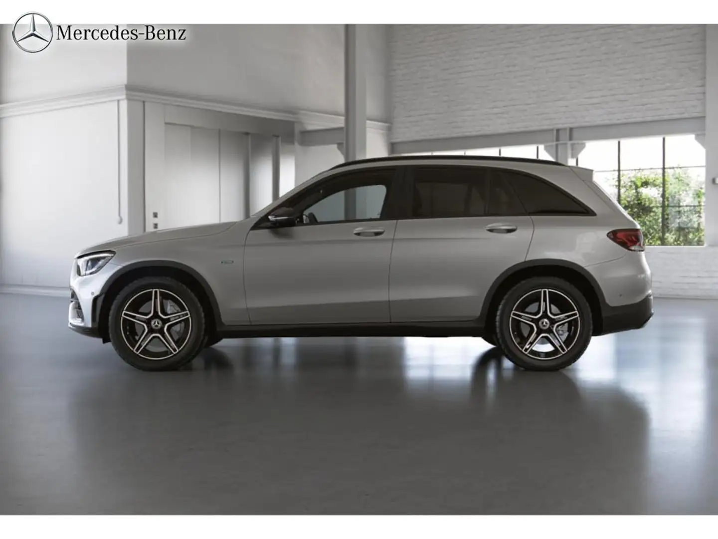 Mercedes-Benz GLC 300 de 4MATIC Night+MBUX+Pano+360°+19 Zilver - 2