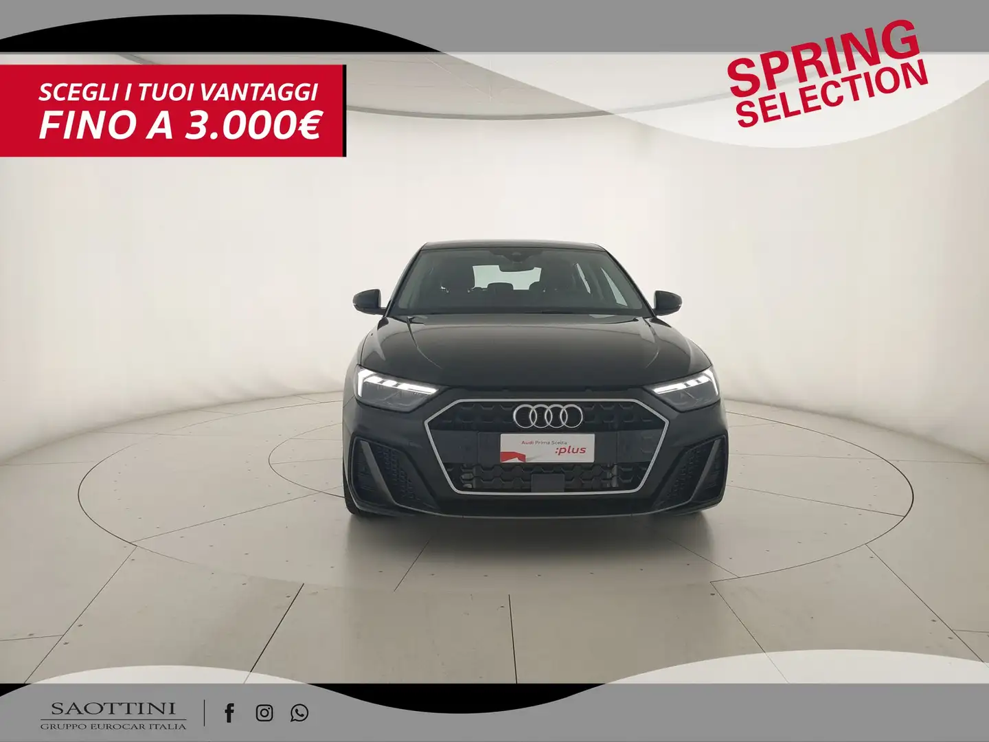 Audi A1 Sportback S line edition 30 TFSI S tronic Nero - 2