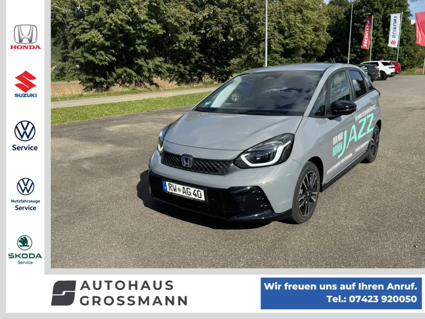 Honda Jazz e:HEV 1.5 i-MMD Hybrid Advance Sport Grau - 1
