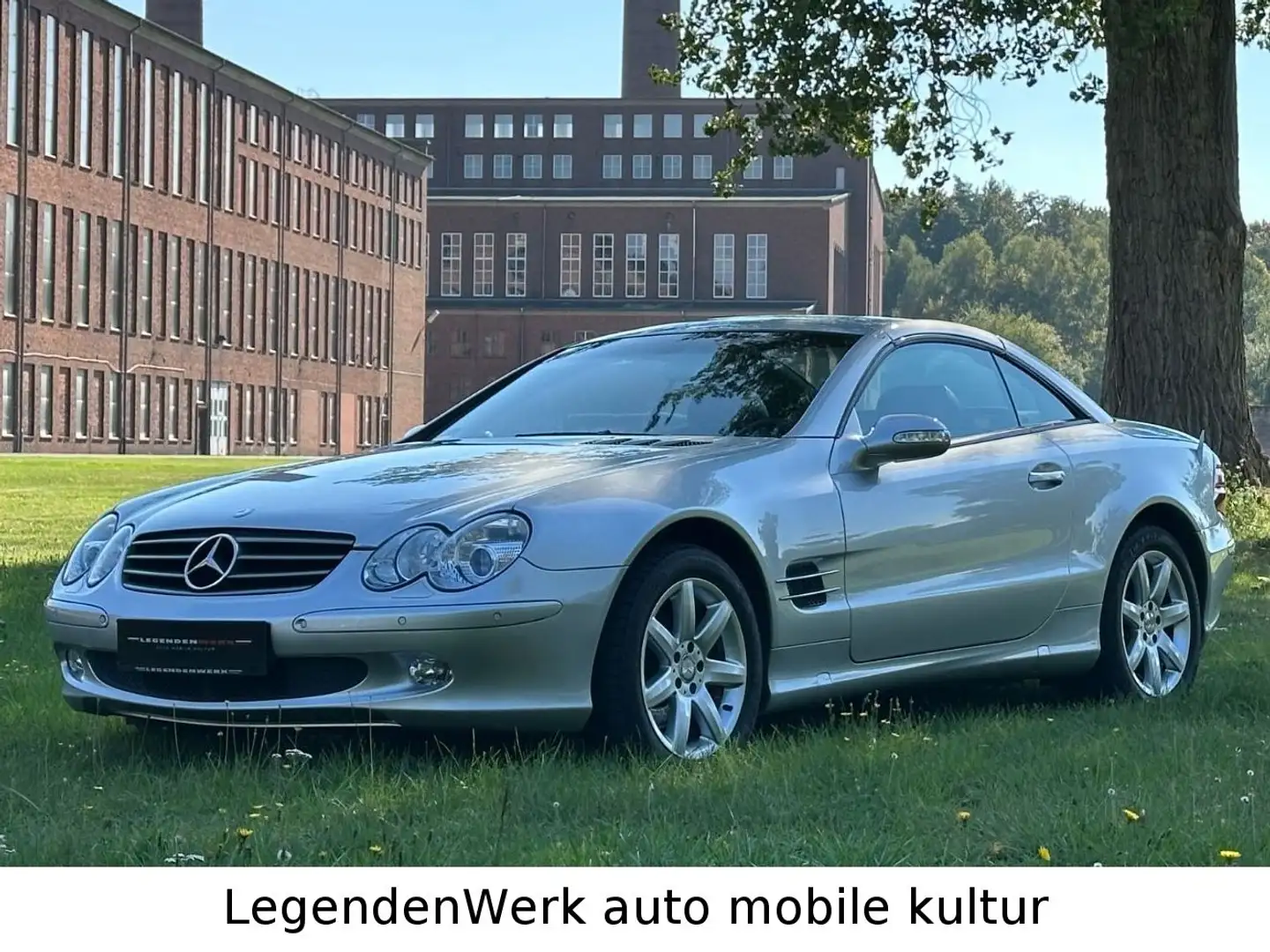 Mercedes-Benz SL 350 R230 2. Hand Scheckheft ERSTLACK BRD Silber - 2