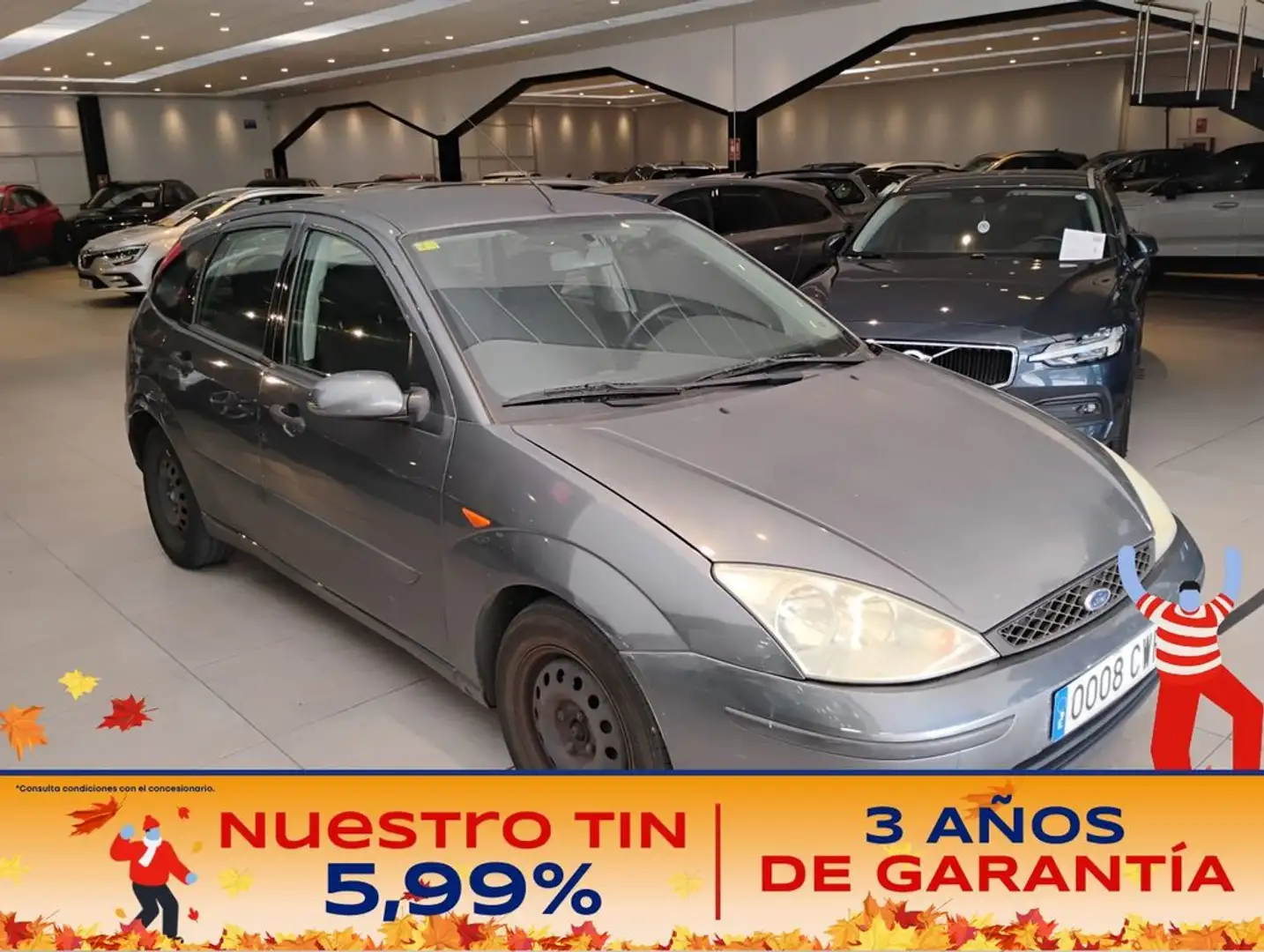 Ford Focus 1.8 TDCi Trend 100CV Brun - 1