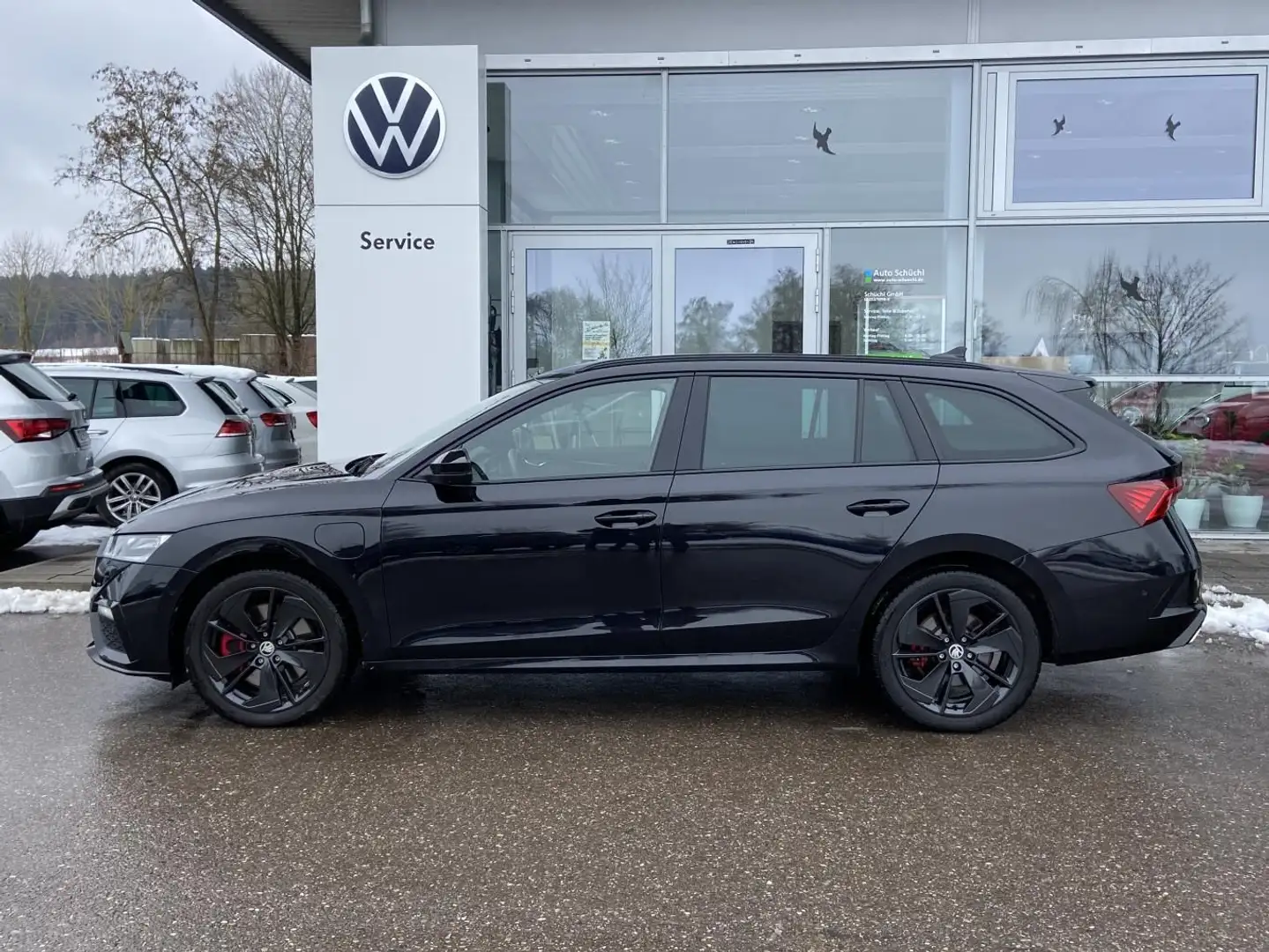 Skoda Octavia RS Combi iV 1.4 TSI DSG HEAD-UP+CANTON+S Schwarz - 2