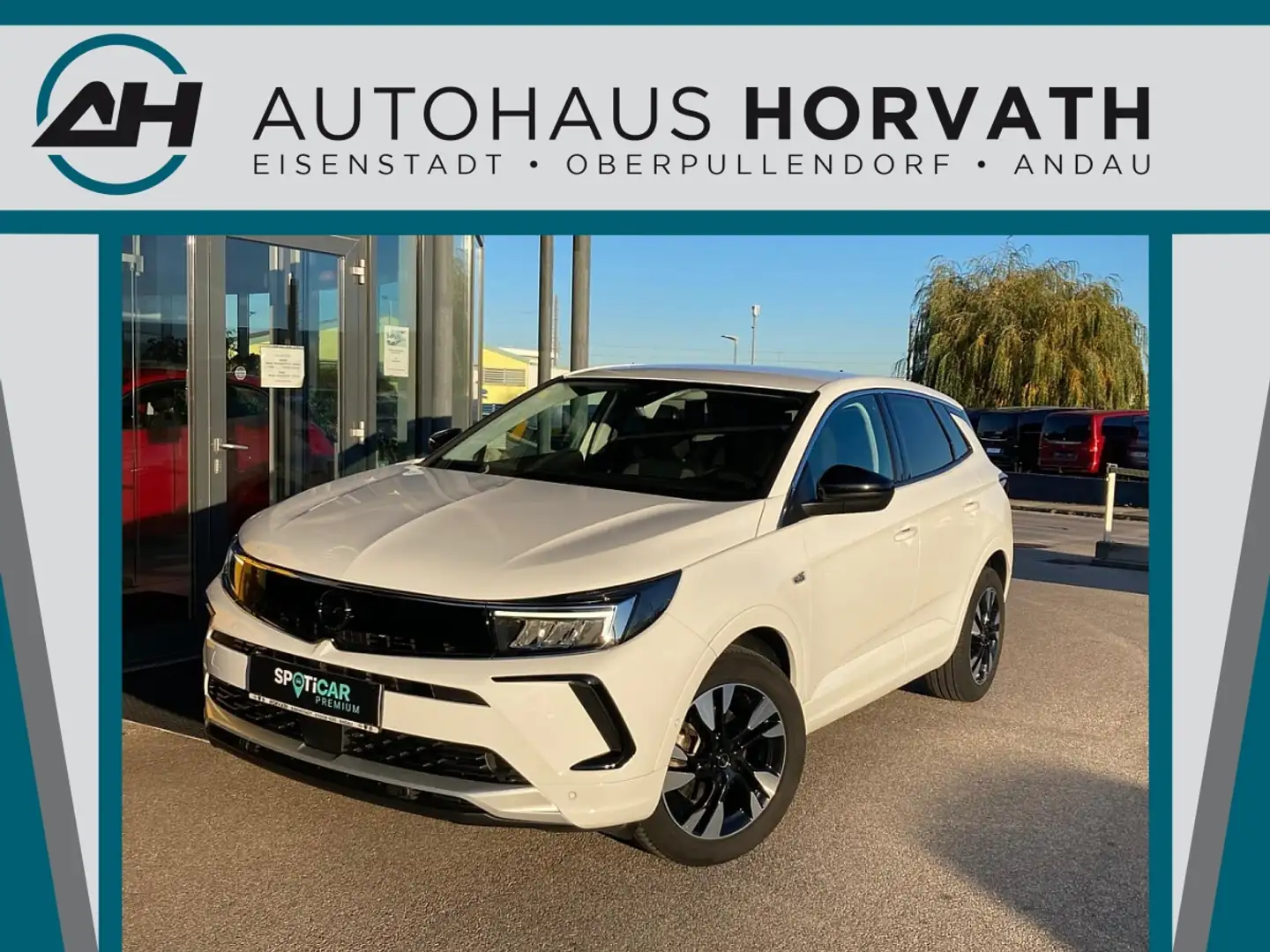 Opel Grandland 1,2 DI Turbo Design&Tech Start/Stop Aut. Weiß - 1