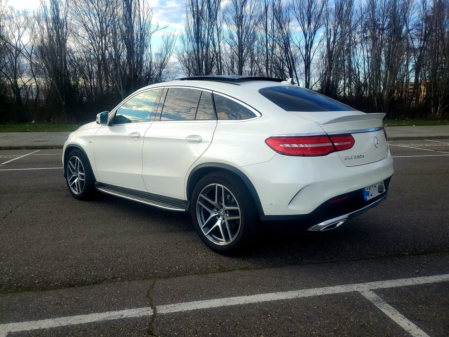 Mercedes-Benz GLE 350 Coupé 350d 4Matic Aut. Blanco - 2