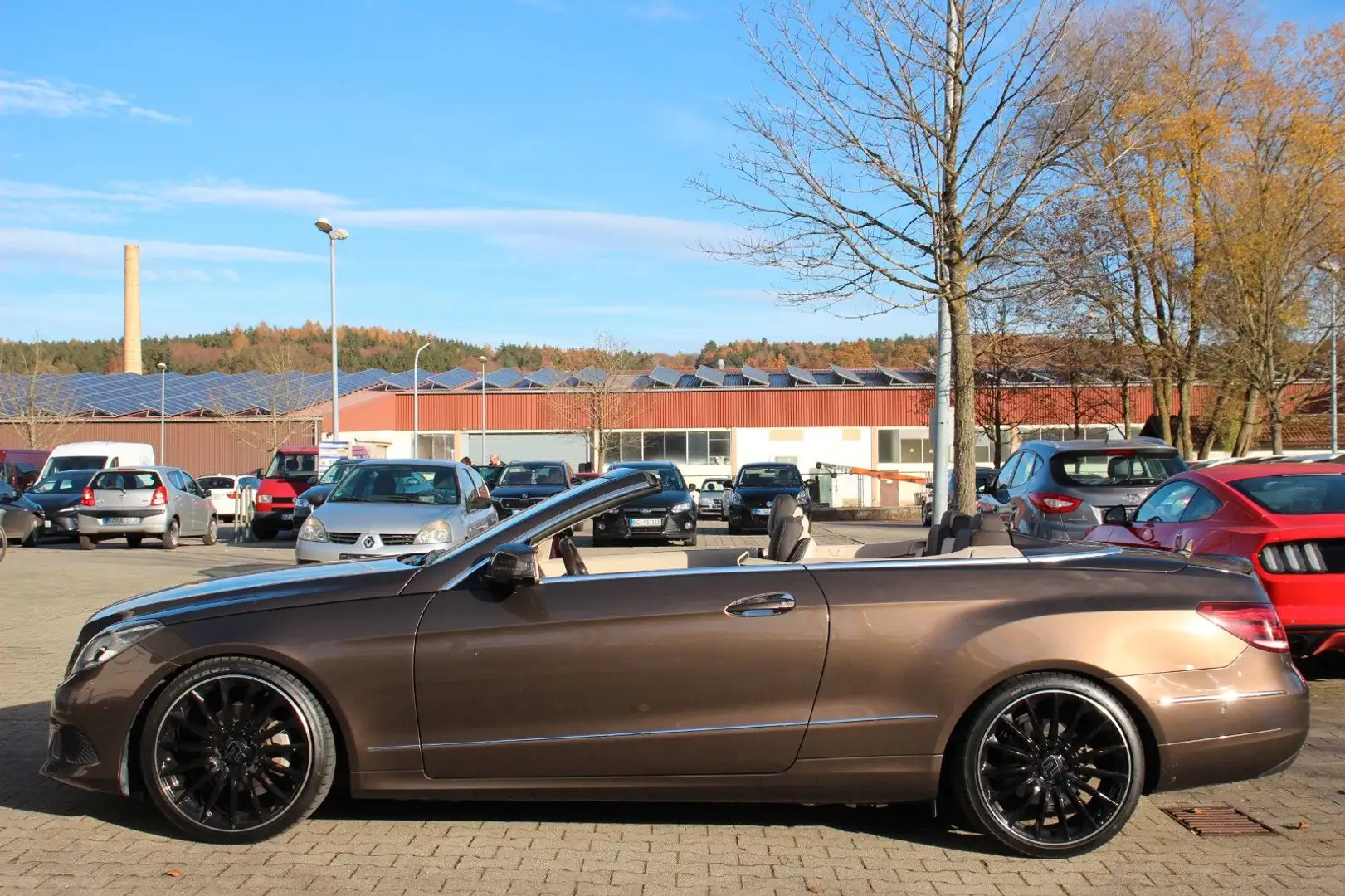 Mercedes-Benz E 220 E220 Cab. Avantgarde # Leder # AirScarf # Faceli Brun - 2