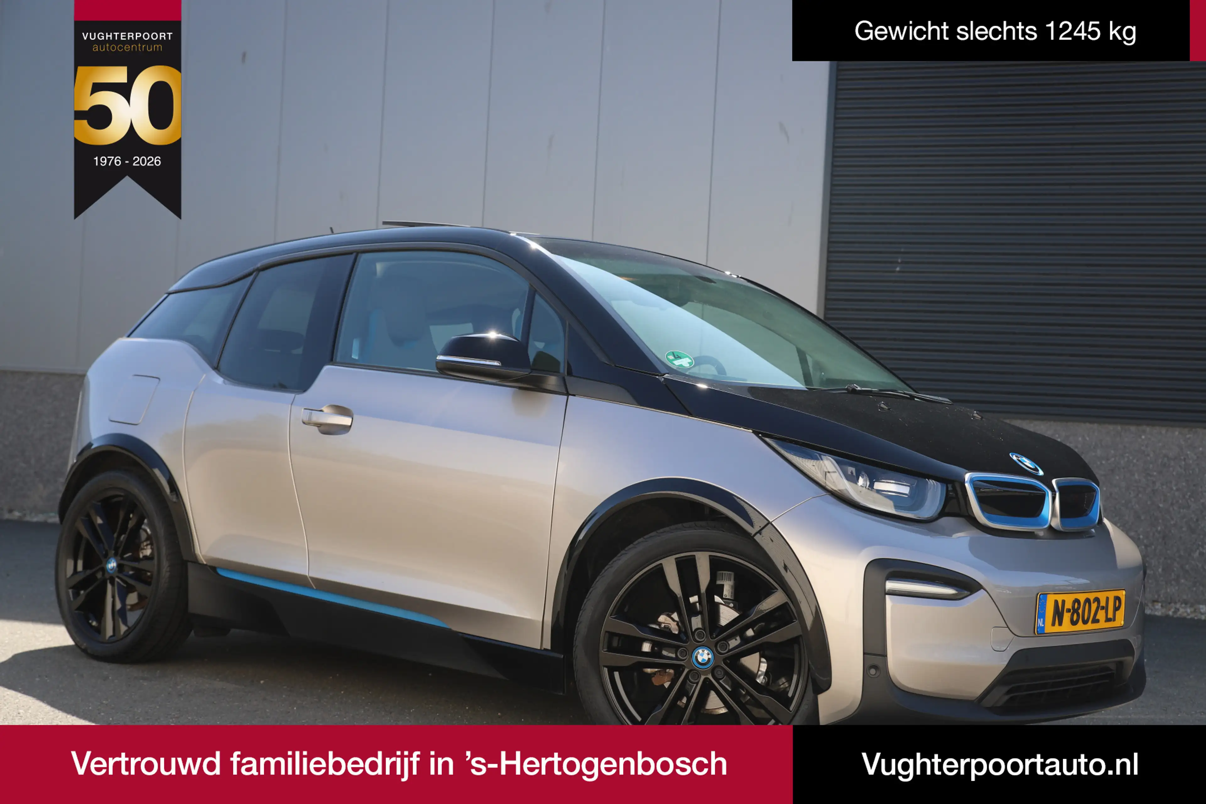 BMW i3 Executive 120Ah 42 kWh Kaschmir silver/ Sunroof/Ca