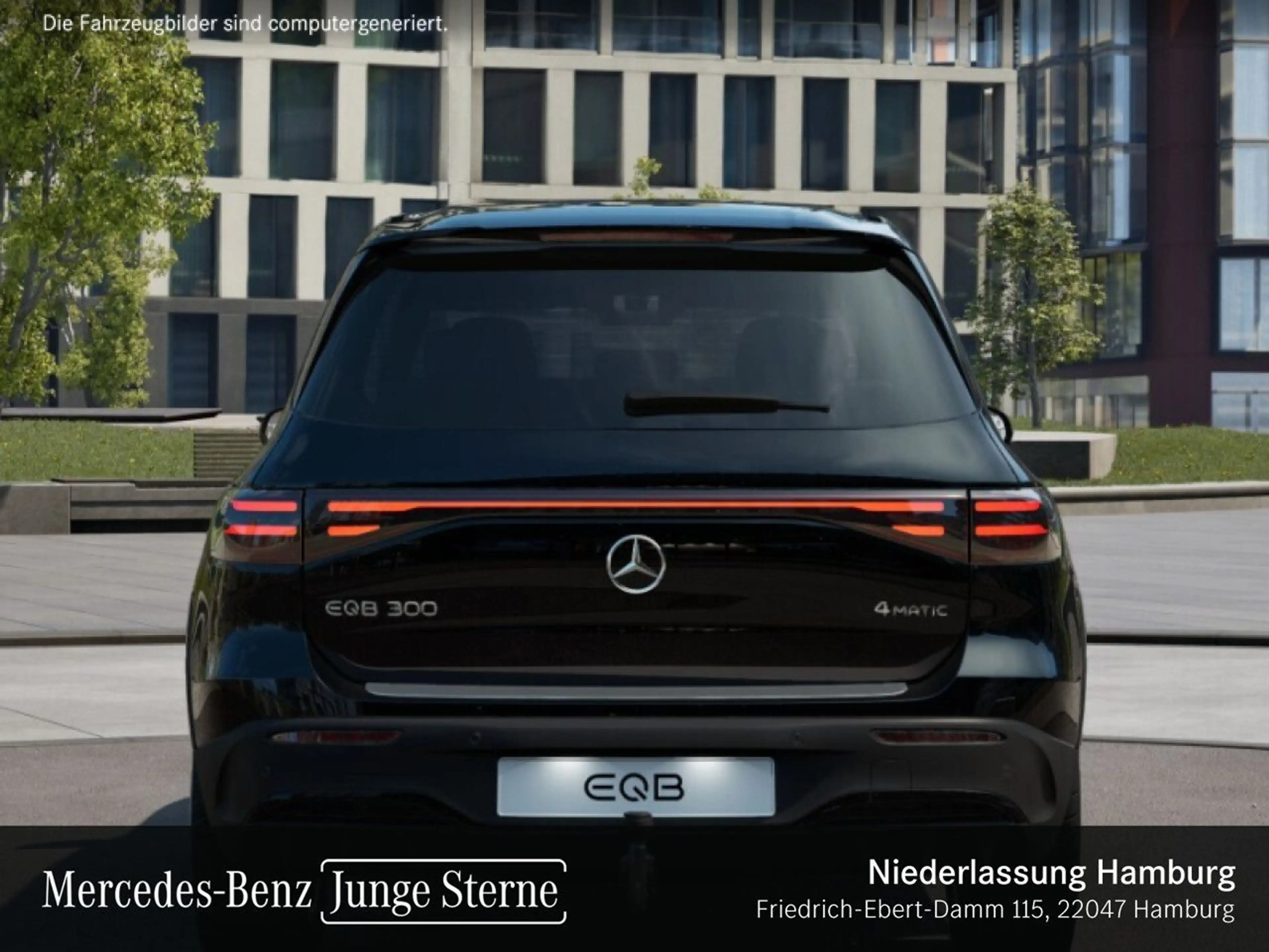 Mercedes-Benz EQB 300 4M AMG+NIGHT+PREMIUM+AHK+360+MEMORY+HUD — photo 8