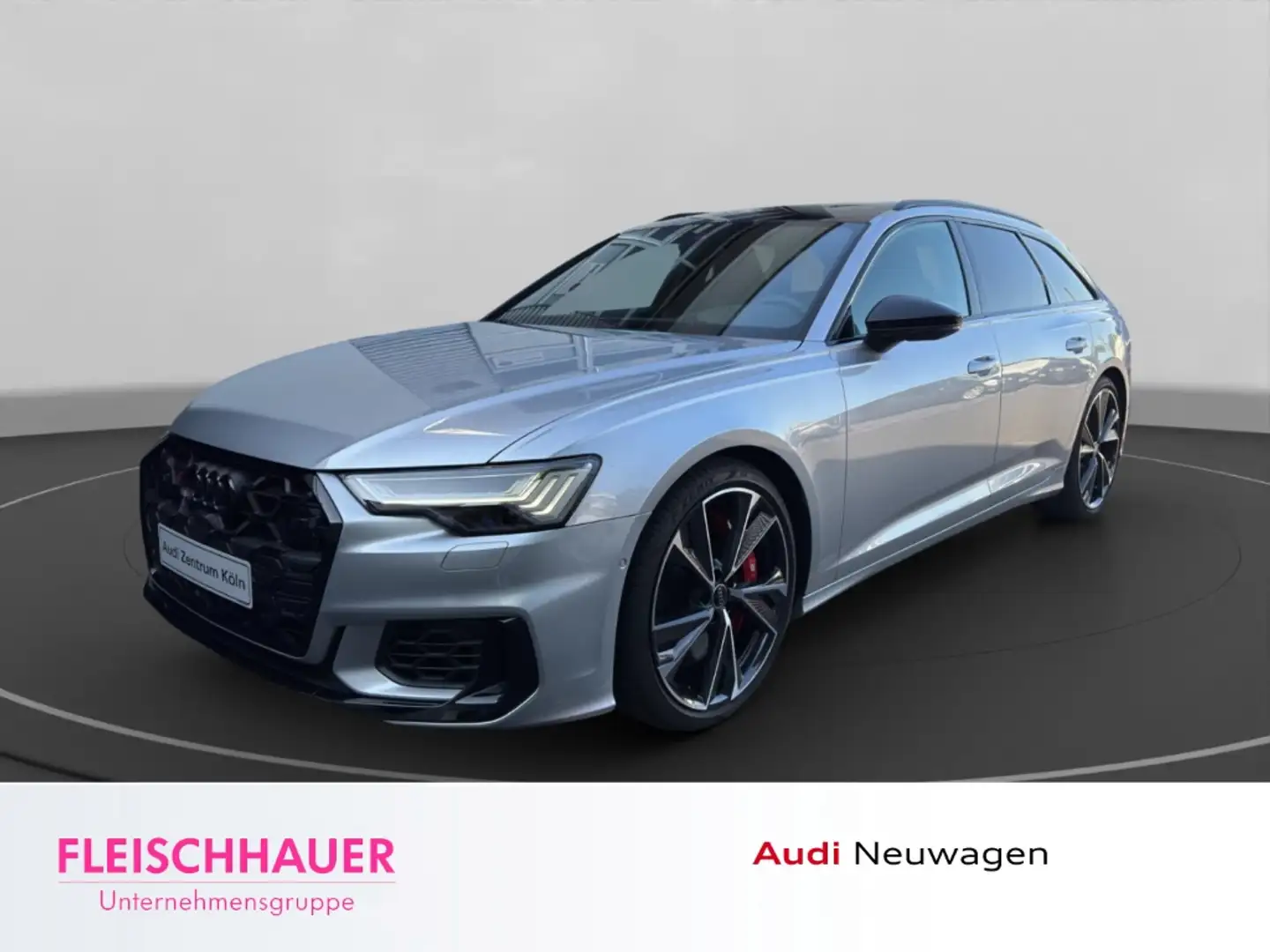 Audi S6 Avant 3.0 TDI quattro HUD PANO B&O Argintiu - 1