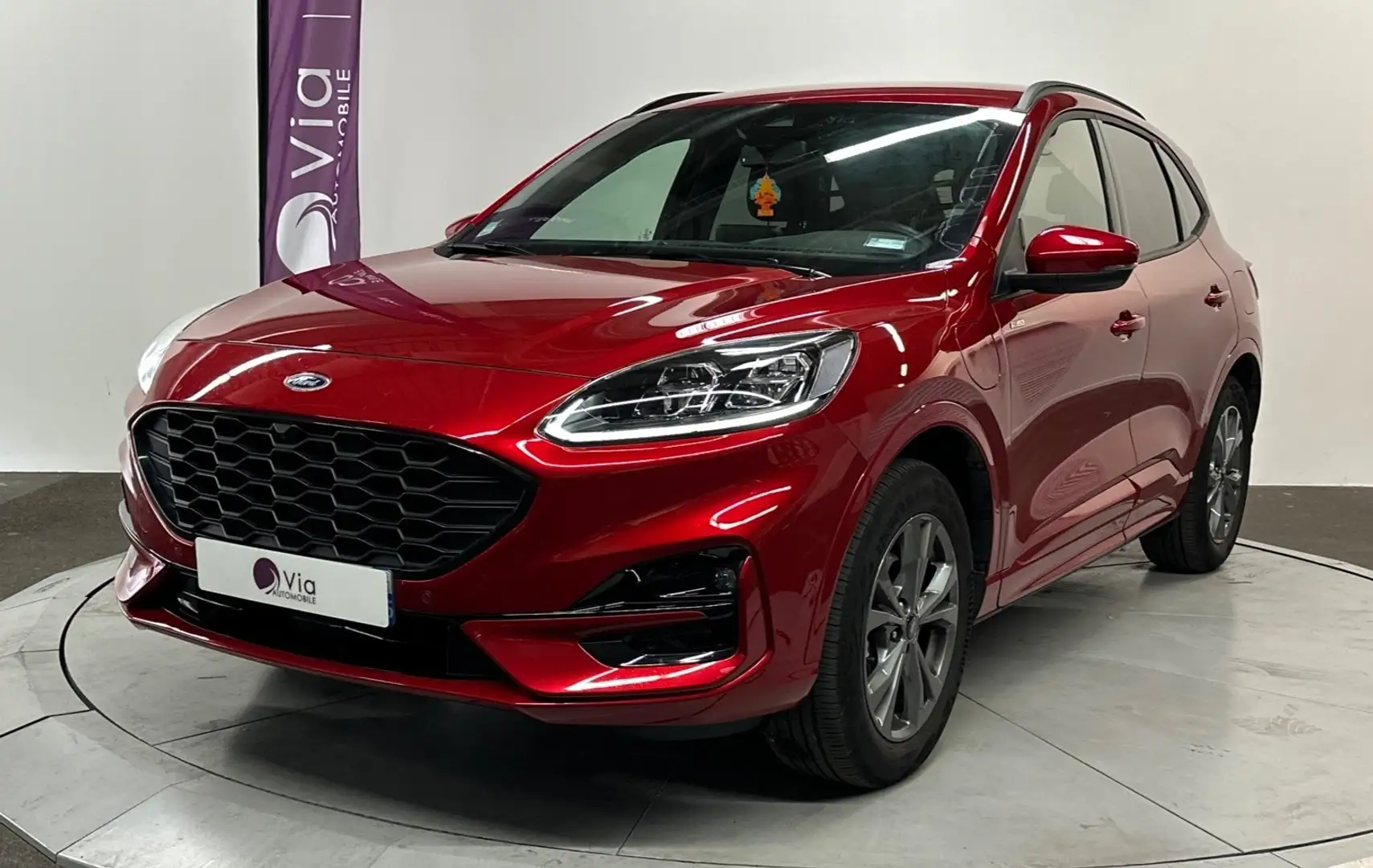 Ford Kuga 2.5 Duratec 225 ch PHEV Powershift ST-Line X Rouge - 1