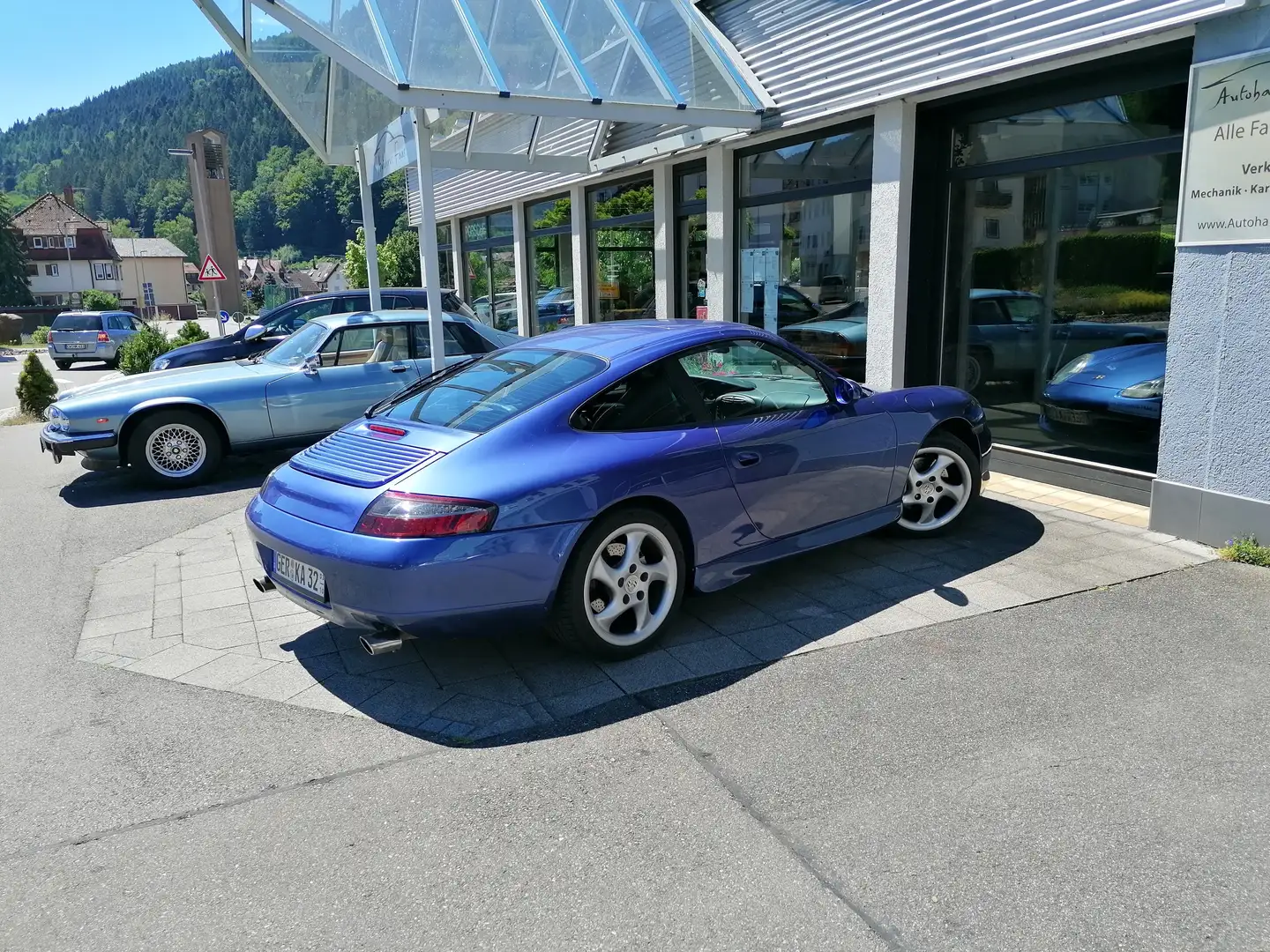 Porsche 996 911 Carrera 4 Albastru - 2