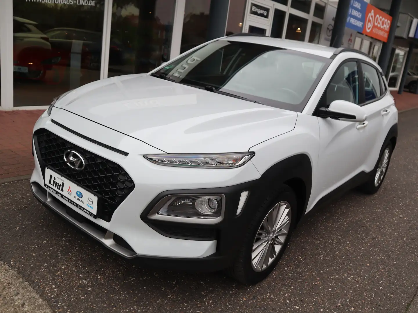 Hyundai KONA LPG Autogas Navi, SHZ, Kamera, AHK,UVM... Blanc - 2