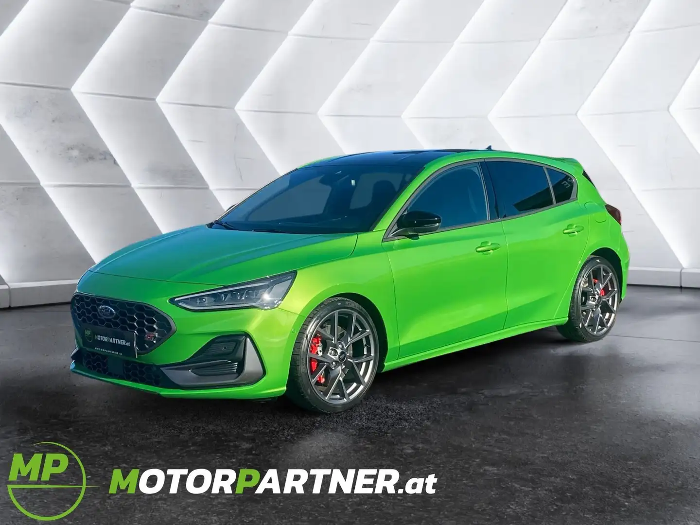 Ford Focus 2,3 EcoBoost ST X Aut. Groen - 1