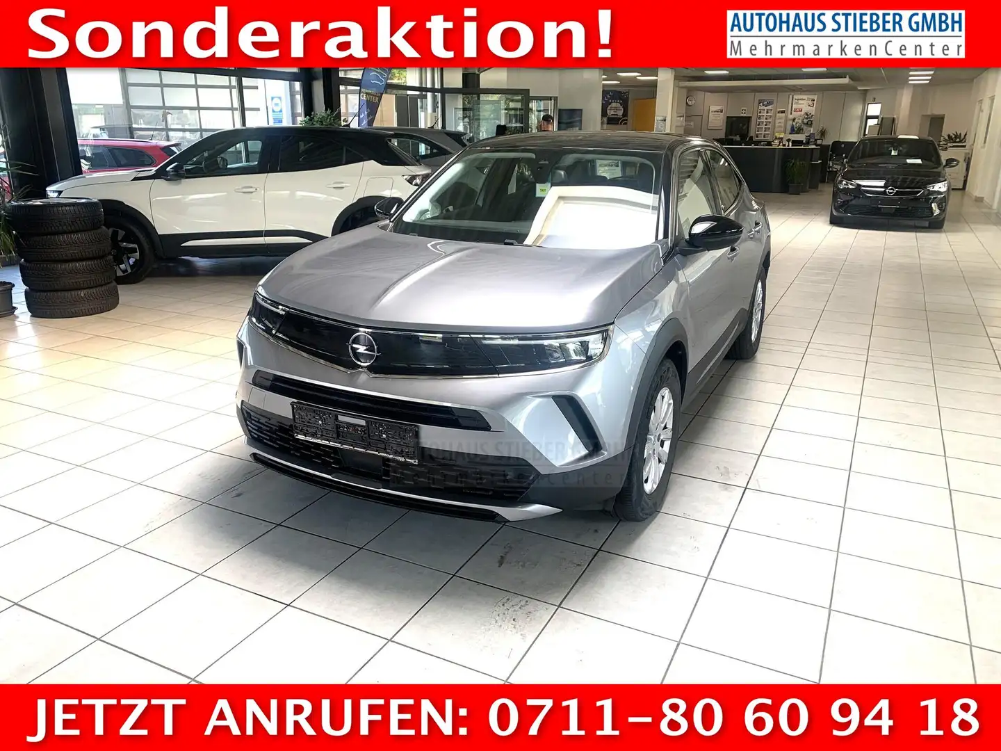 Opel Mokka Edition e Navi+Kamera+EPH-hi+Shzg+Keyless 100 k... Grau - 1
