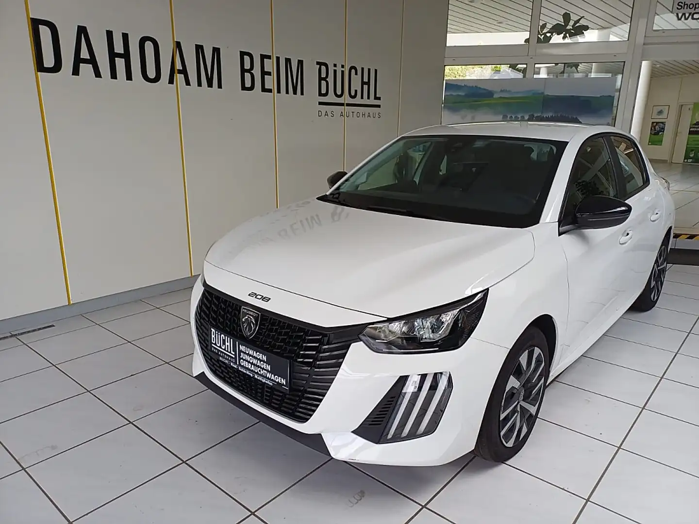 Peugeot 208 Hybrid 100 e-DCS6 Active Weiß - 2