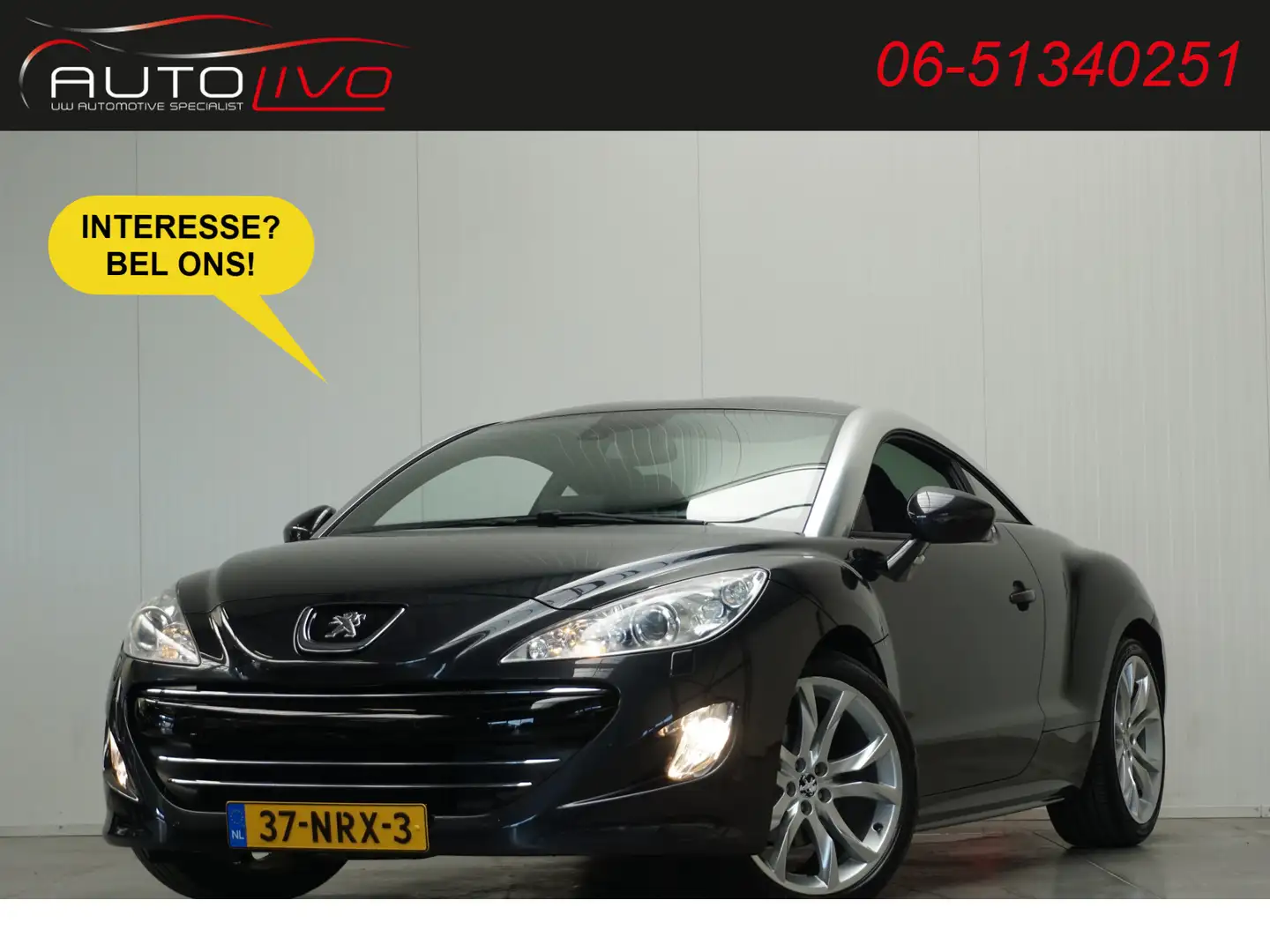Peugeot RCZ 1.6 THP Limited Edition XENON LEER JBL NAVI CRUISE Grau - 1