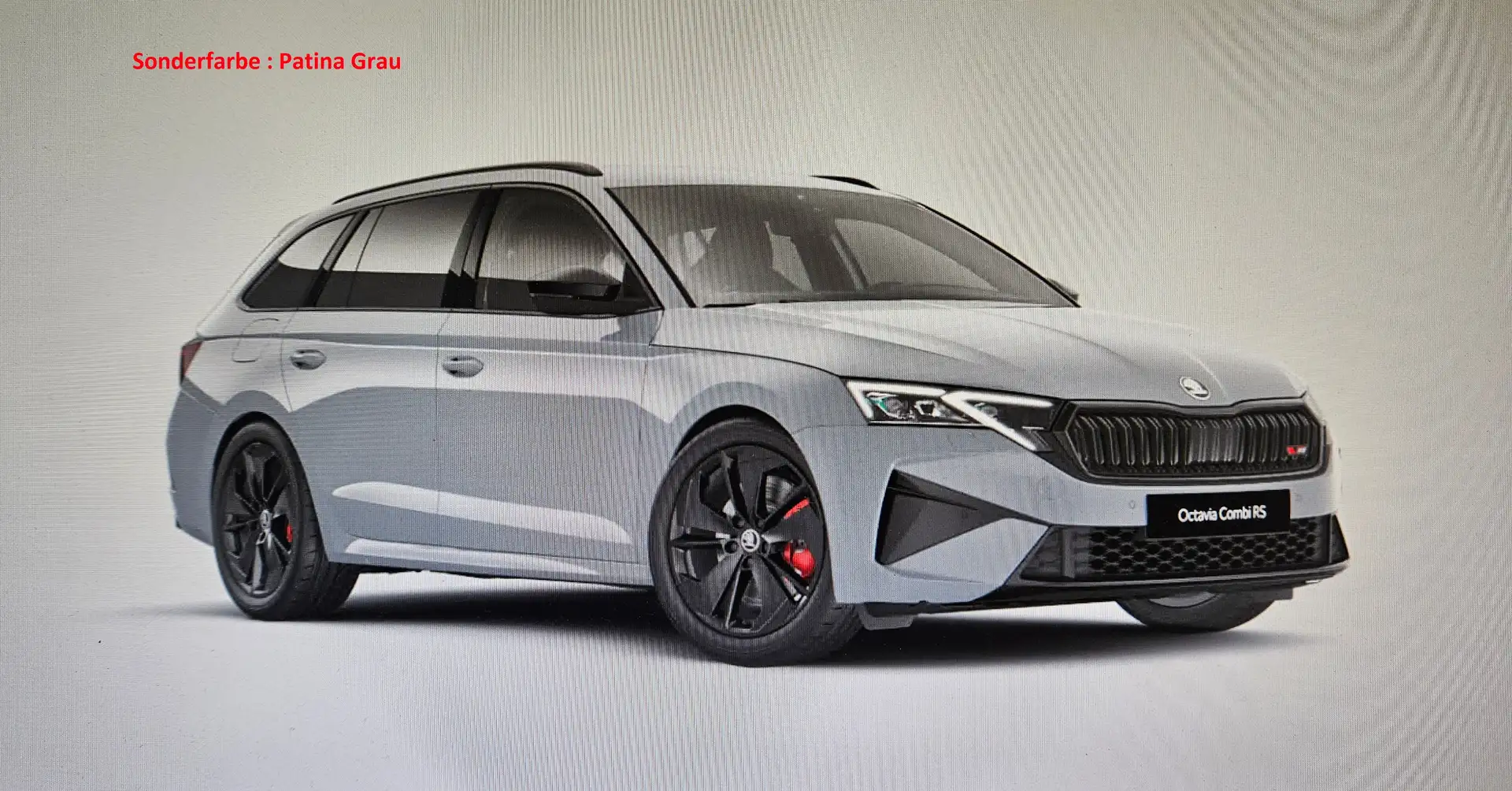 Skoda Octavia Combi 2.0 TSI RS Patina-Grau AHK 5 Jahre Garantie Gris - 1